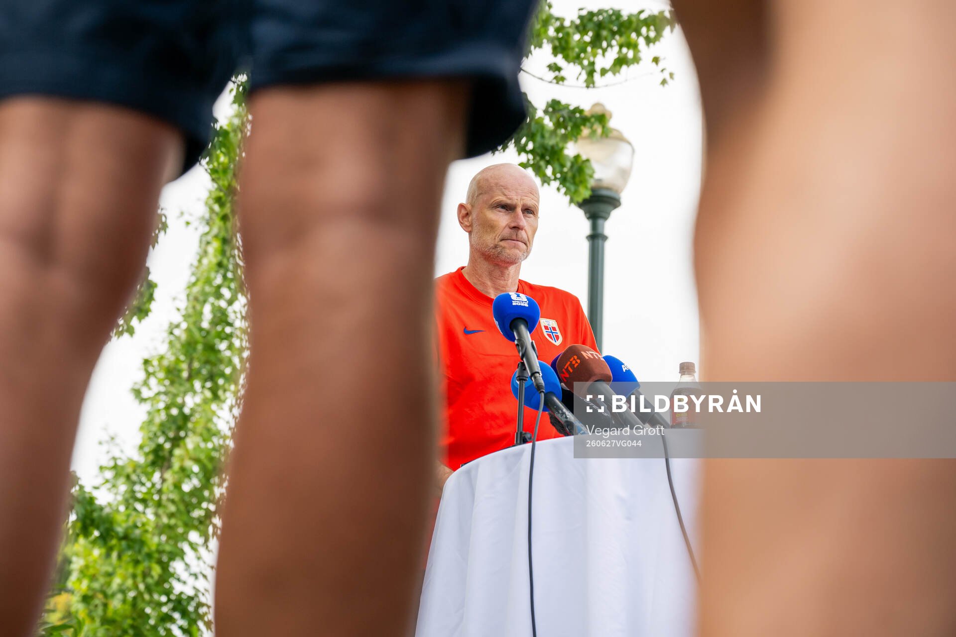 Ståle Solbakken, head coach of the Norwegian national