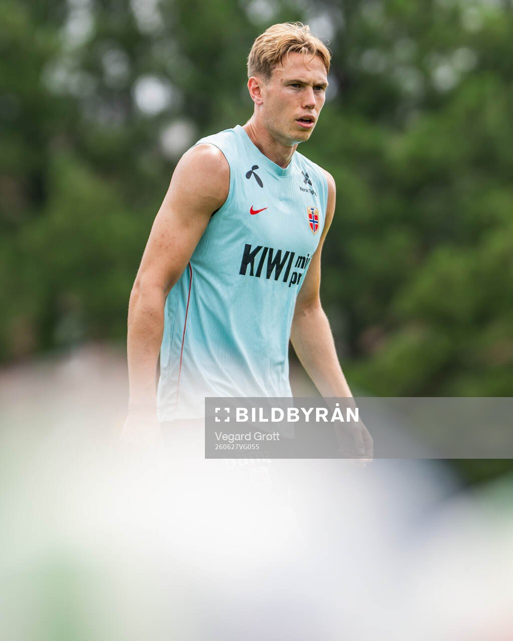 Torbjørn Lysaker Heggem of the Norwegian national football