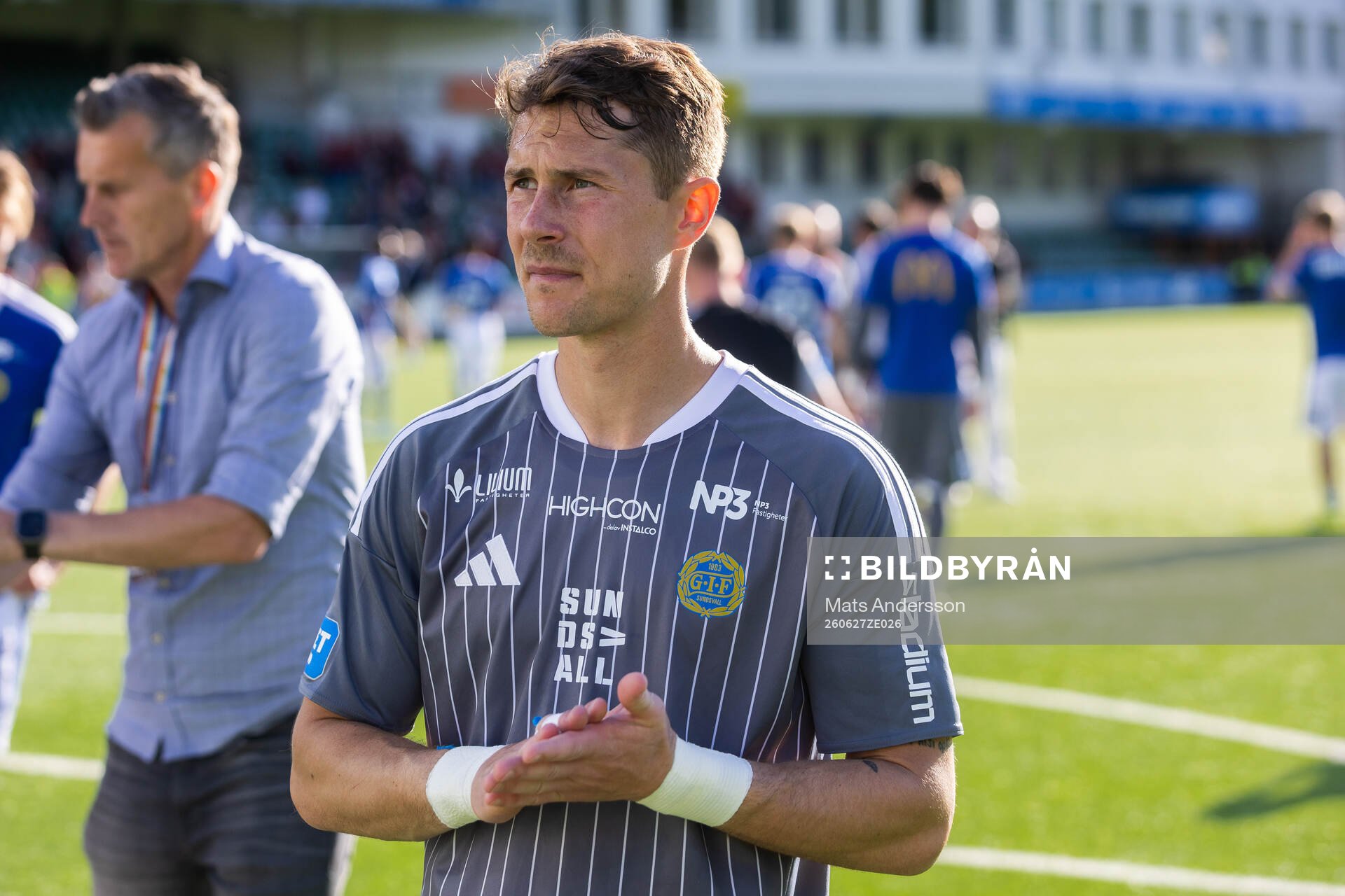 GIF Sundsvalls målvakt Jonas Olsson deppar