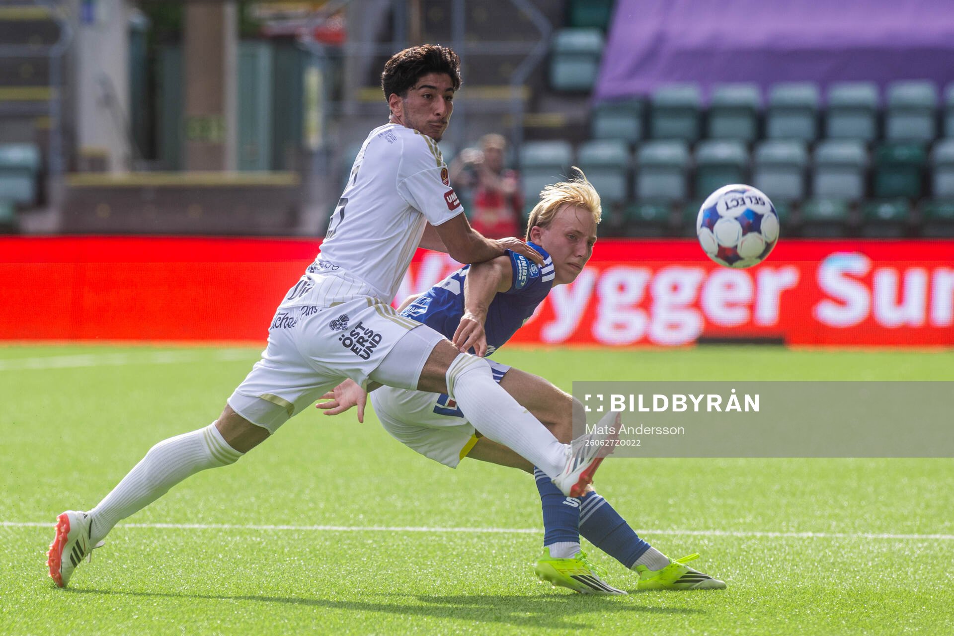 Östersunds Abdulla Abodi Qasem och GIF Sundsvalls Mille