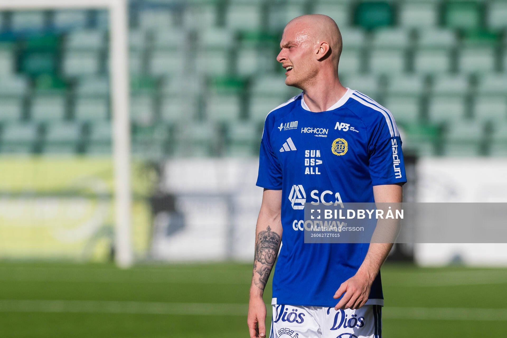 GIF Sundsvalls Lucas Forsberg deppar