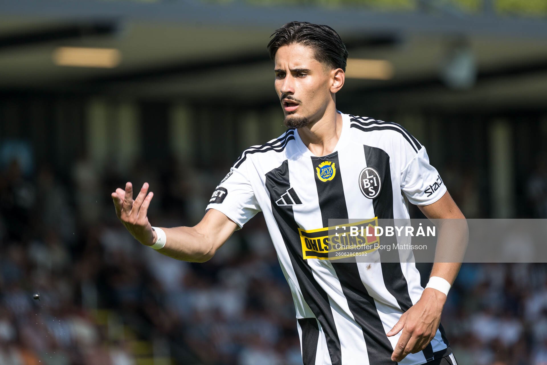 Landskronas Enes Hebibovic