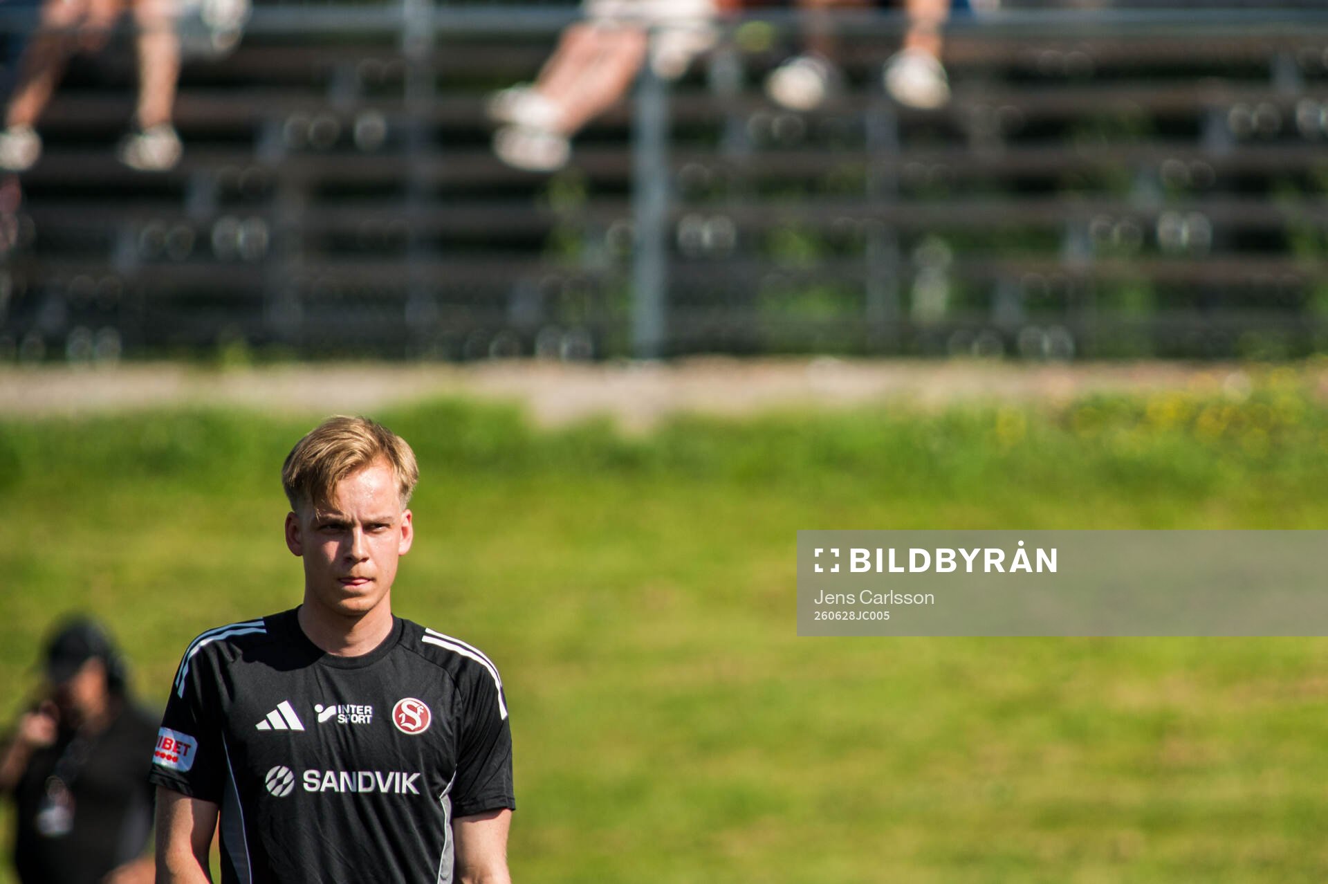 Sandvikens målvakt Hannes Sveijer