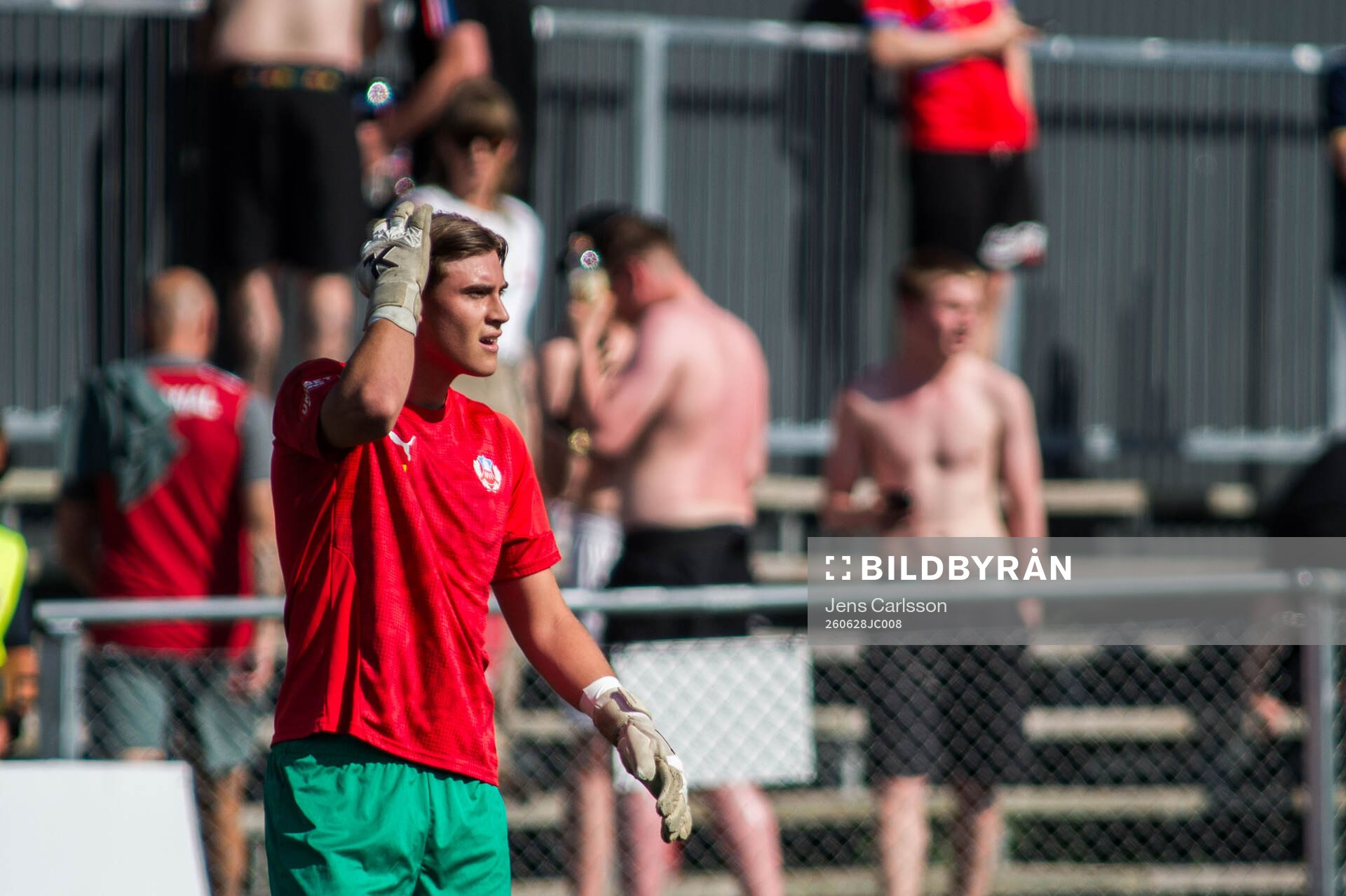 Helsingborgs målvakt Victor Wagnborg