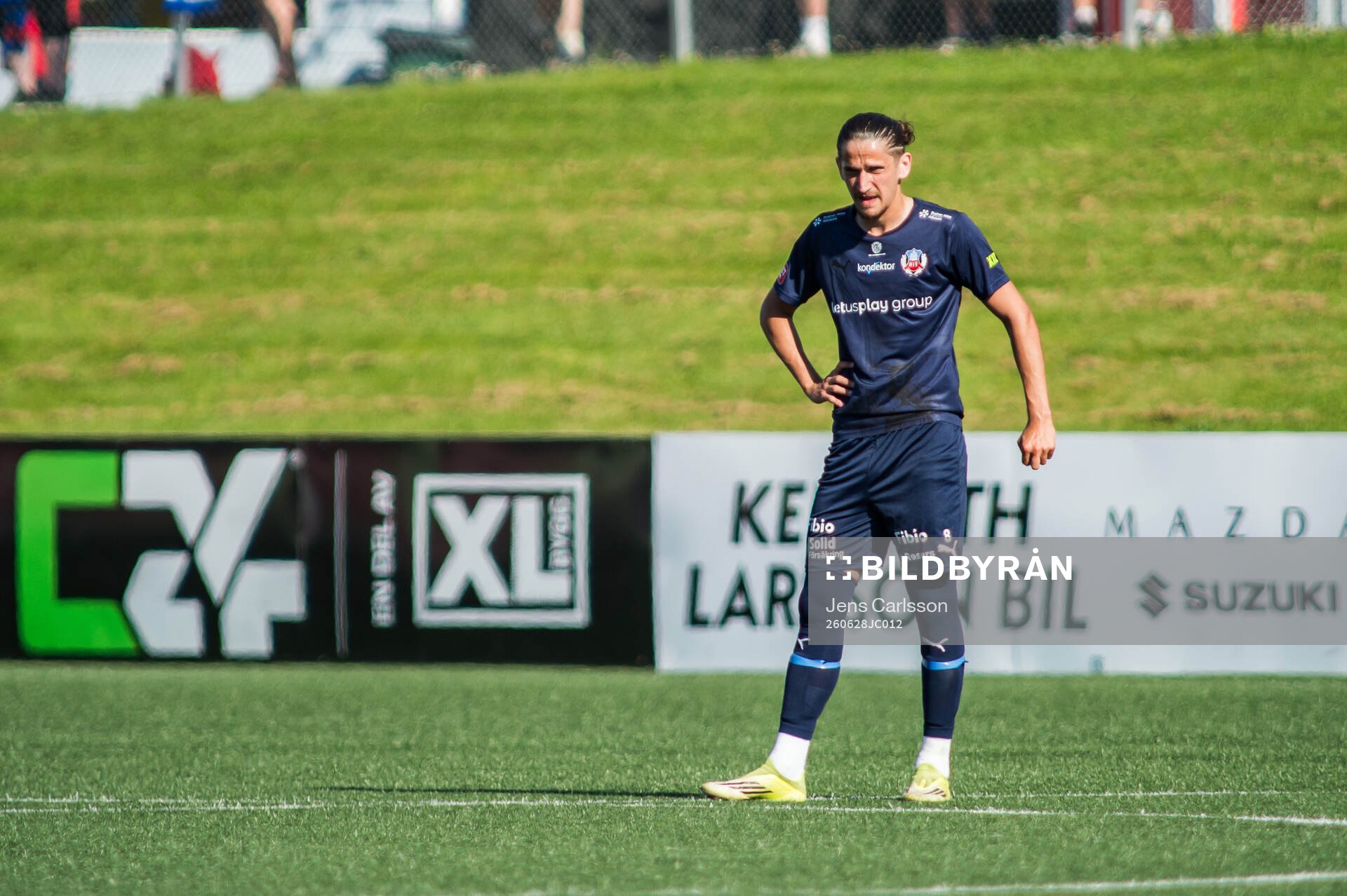 Helsingborgs Ervin Gigovic deppar