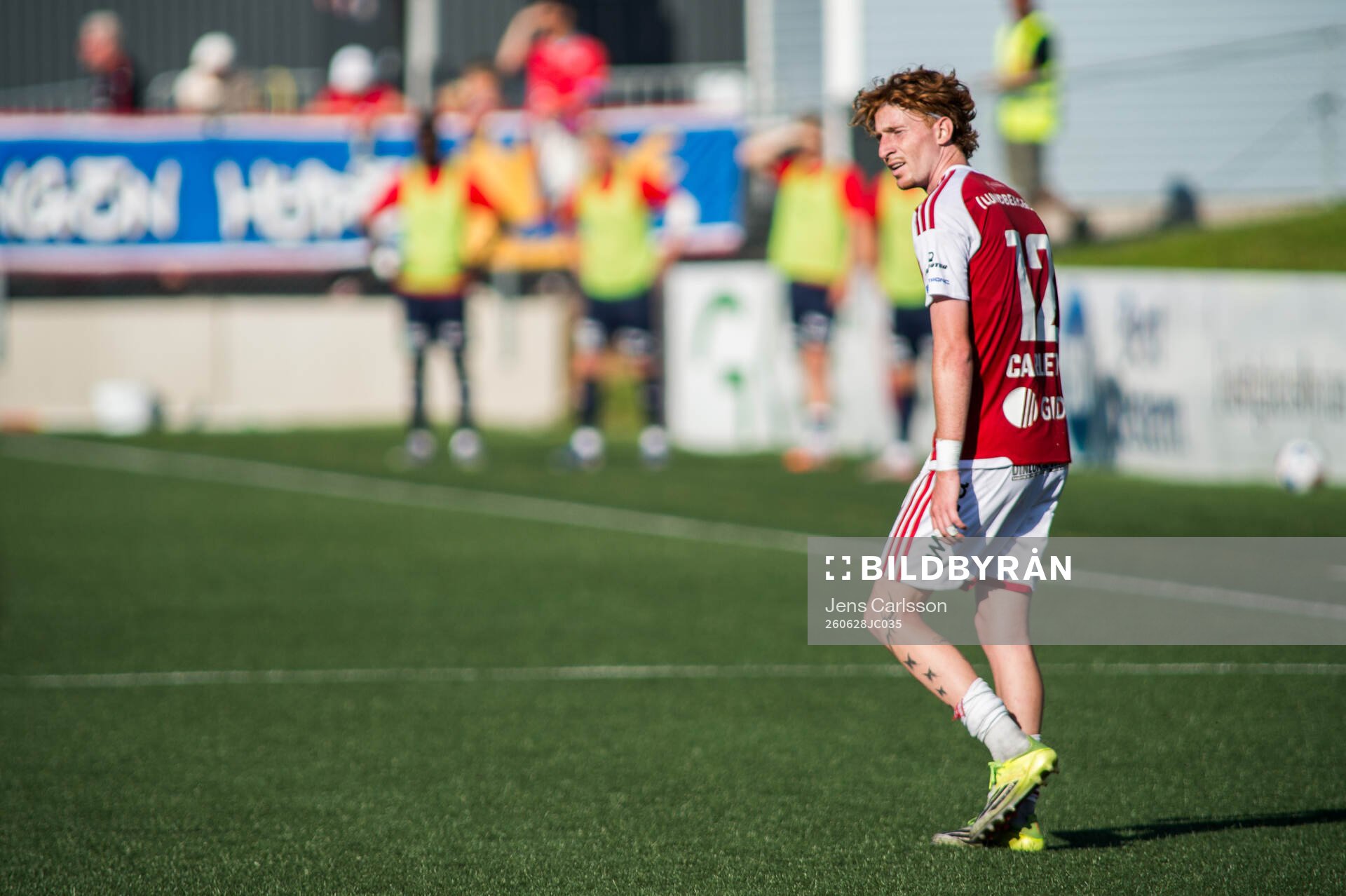 Sandvikens Alan Carleton deppar