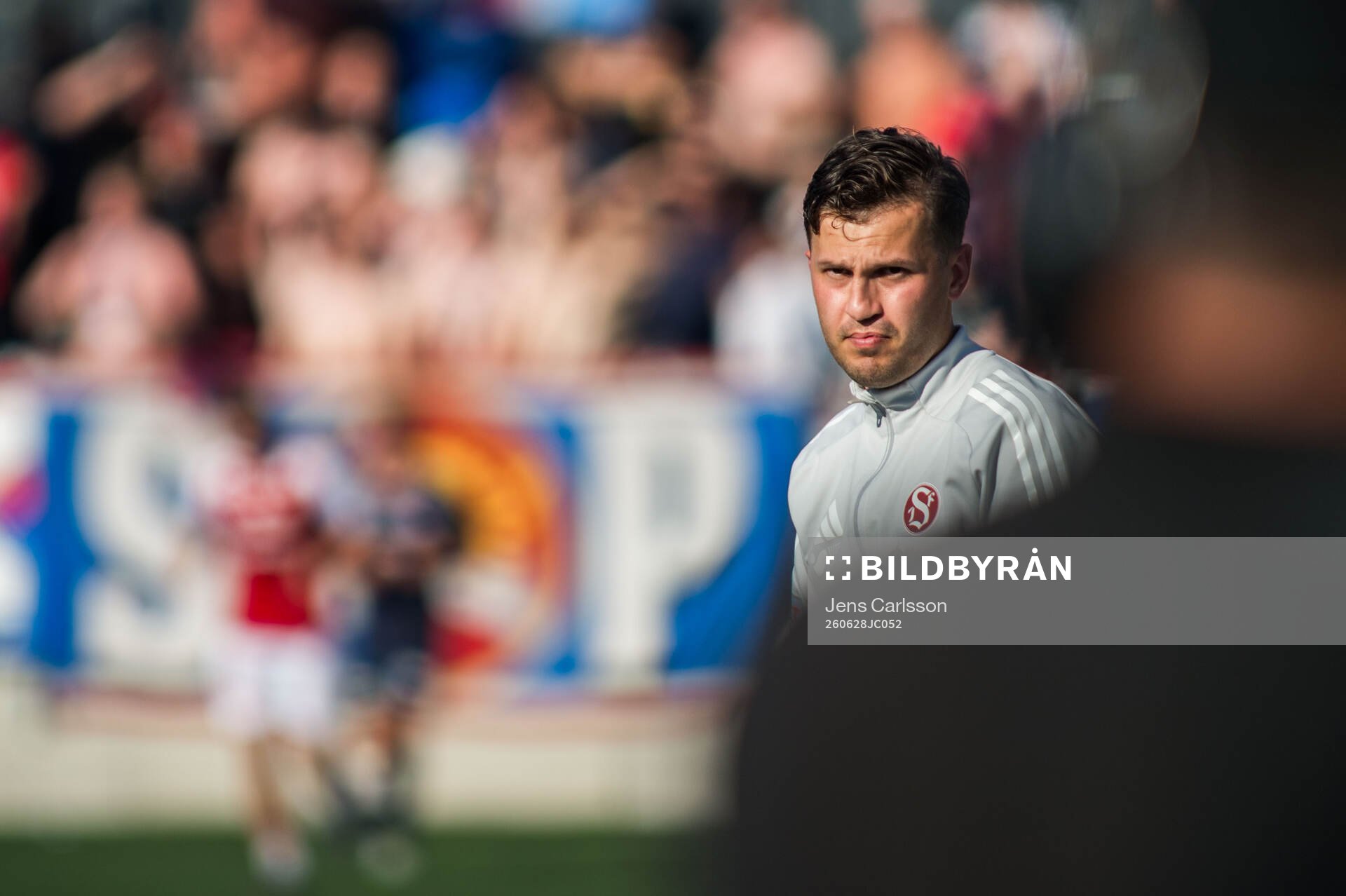 Sandvikens tränare Elias Gärdh