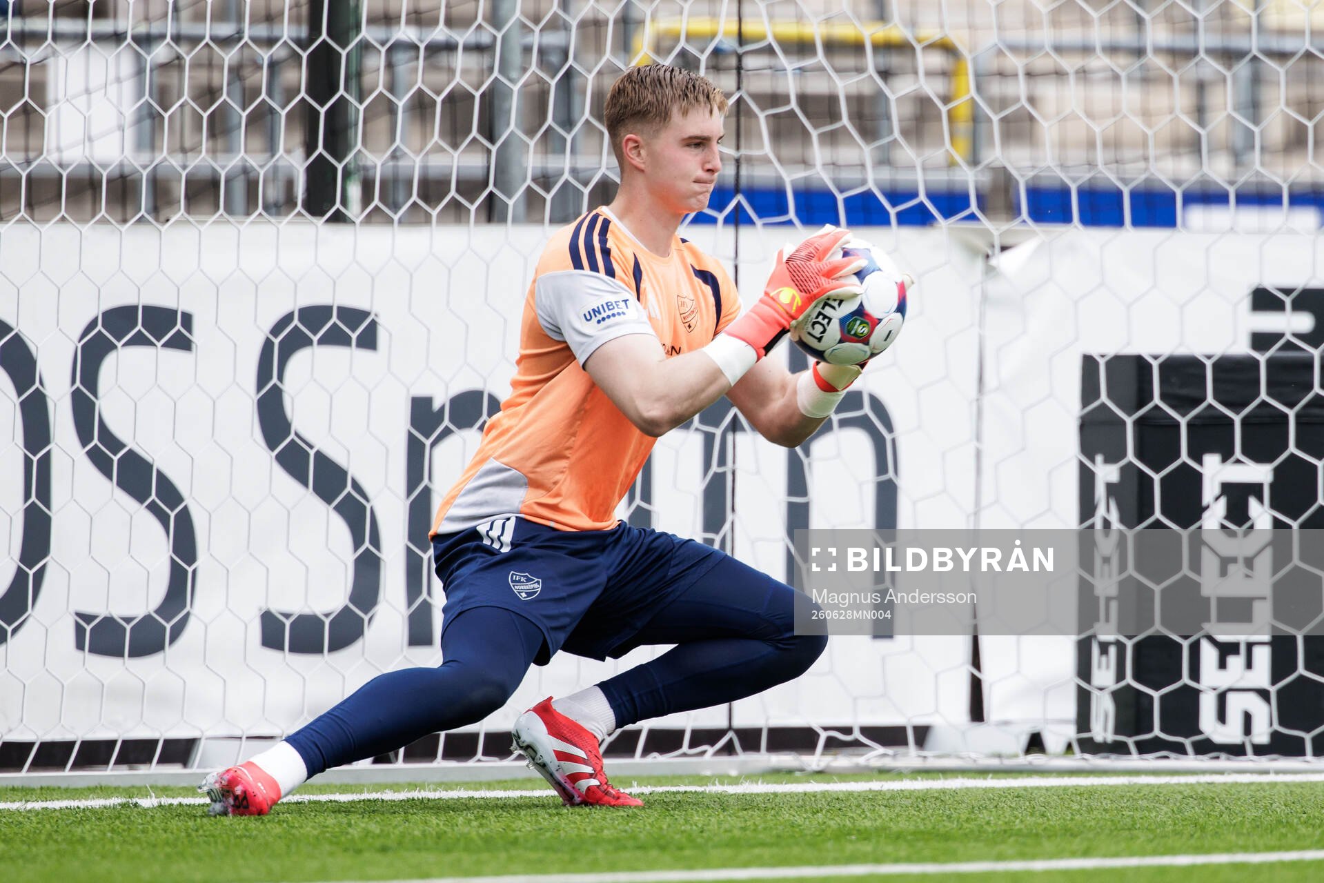 IFK Norrköpings målvakt Theo Krantz