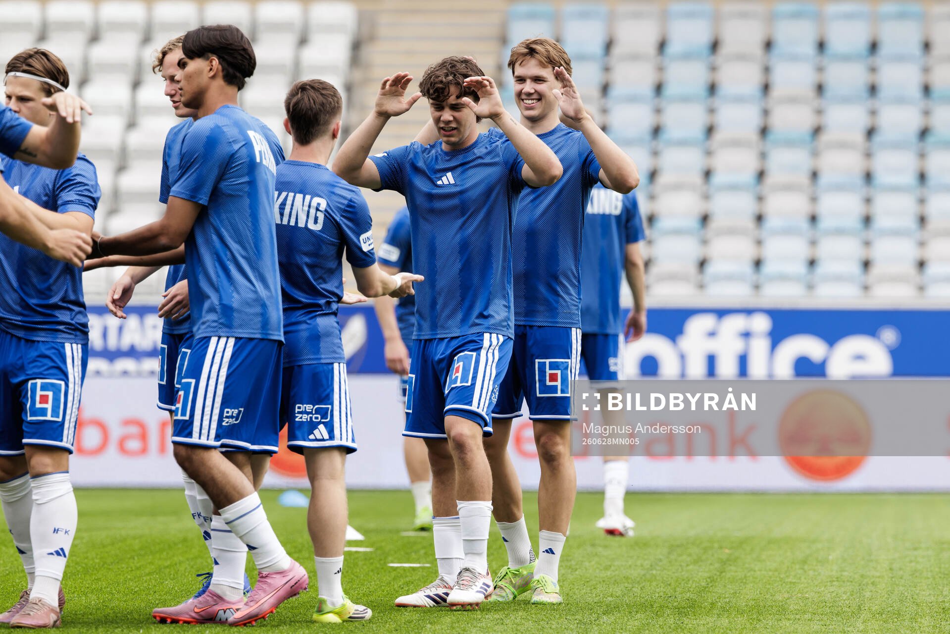 IFK Norrköpings Viktor Christiansson och Ture Sandberg