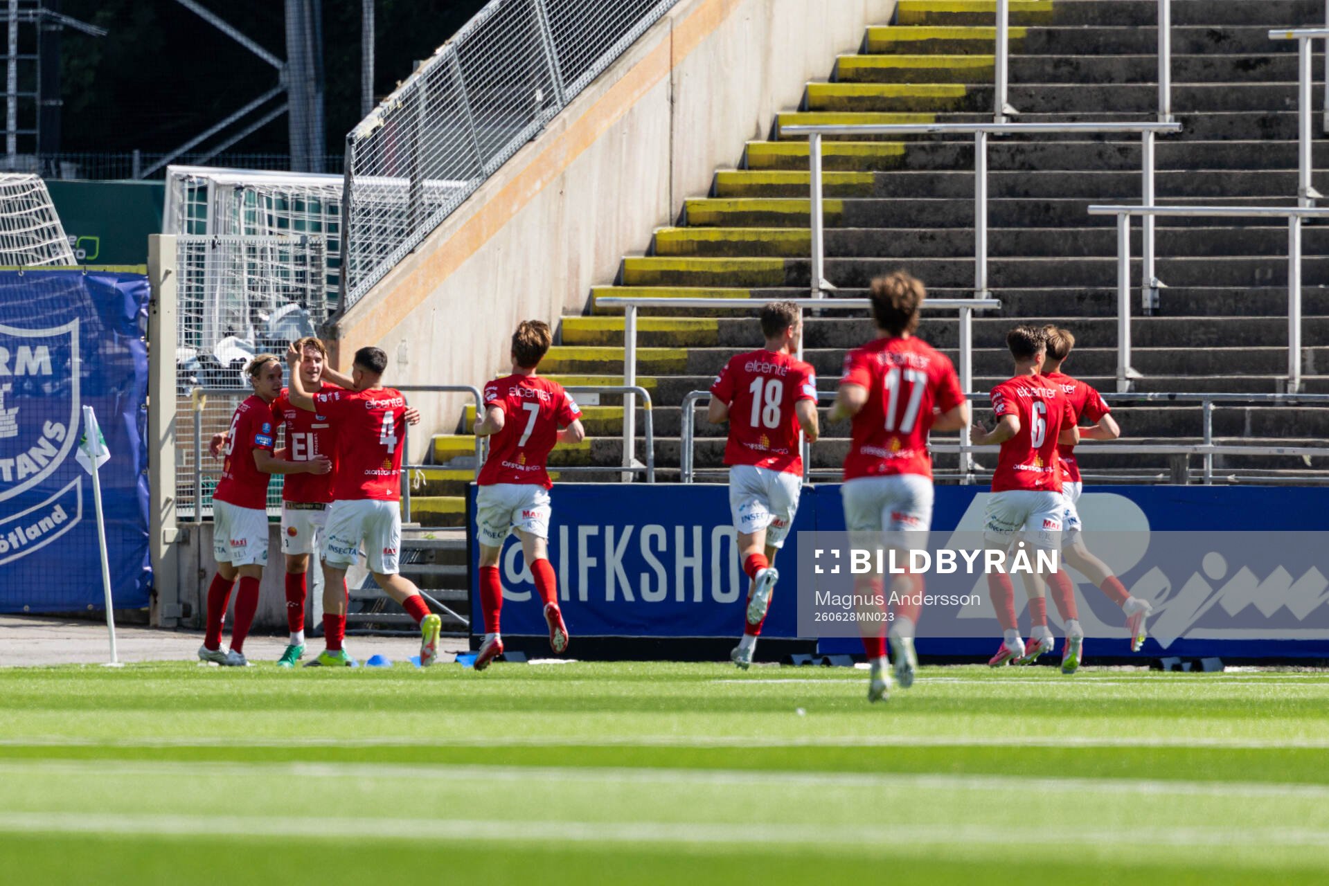Norrbys Johannes Engvall jublar