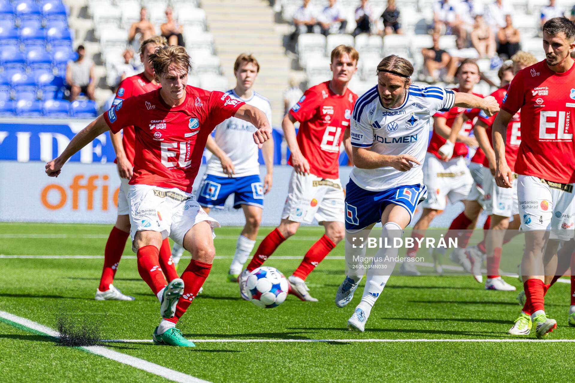 Norrbys Johannes Engvall och IFK Norrköpings Christoffer