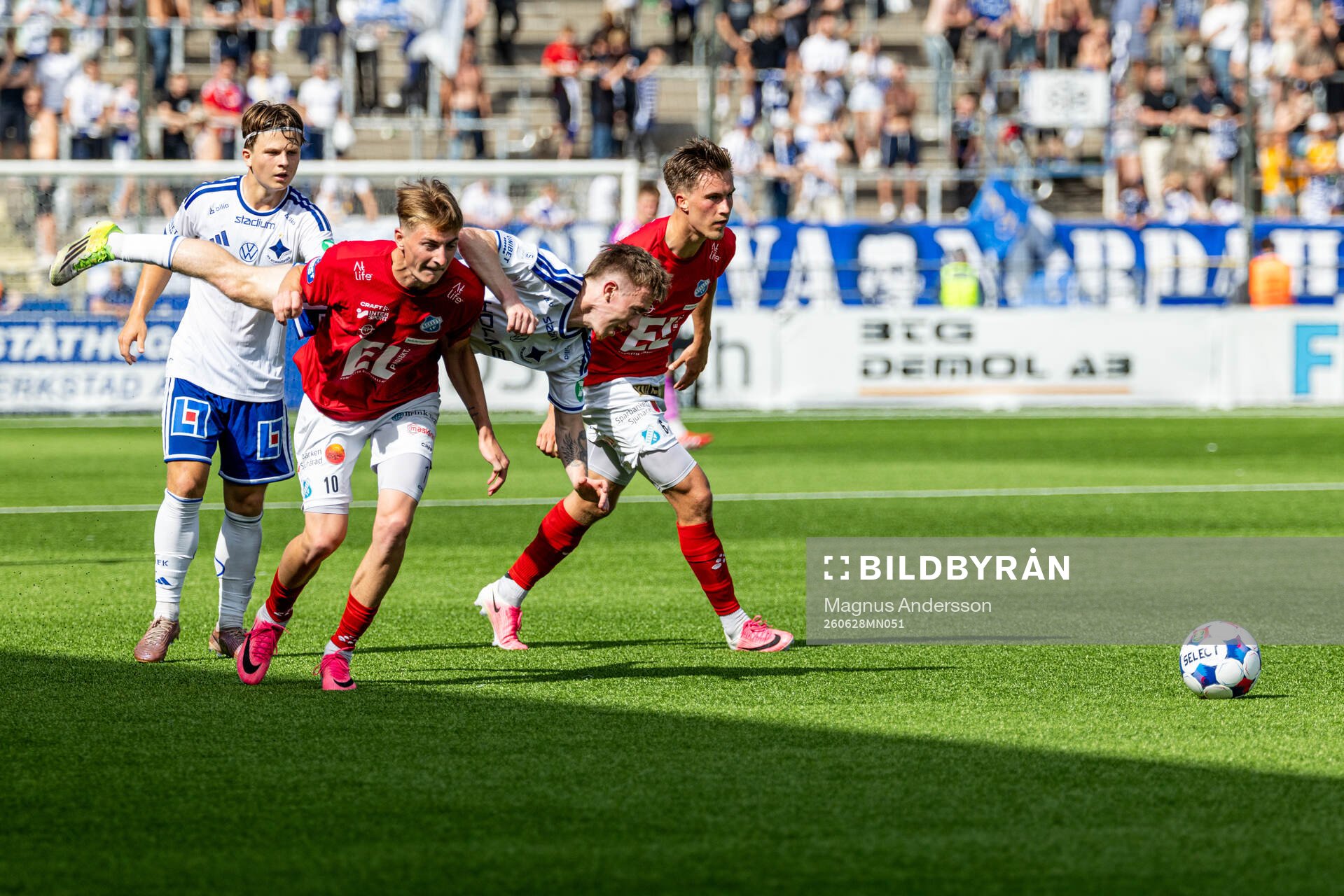 IFK Norrköpings Axel Brönner, Ryan Nelson mot Norrbys