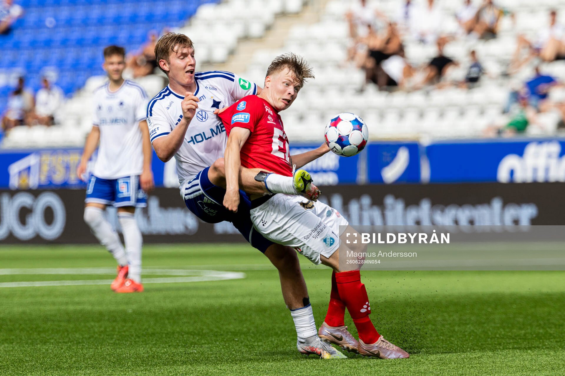 IFK Norrköpings Aleksander Opsahl och Norrbys Kevin