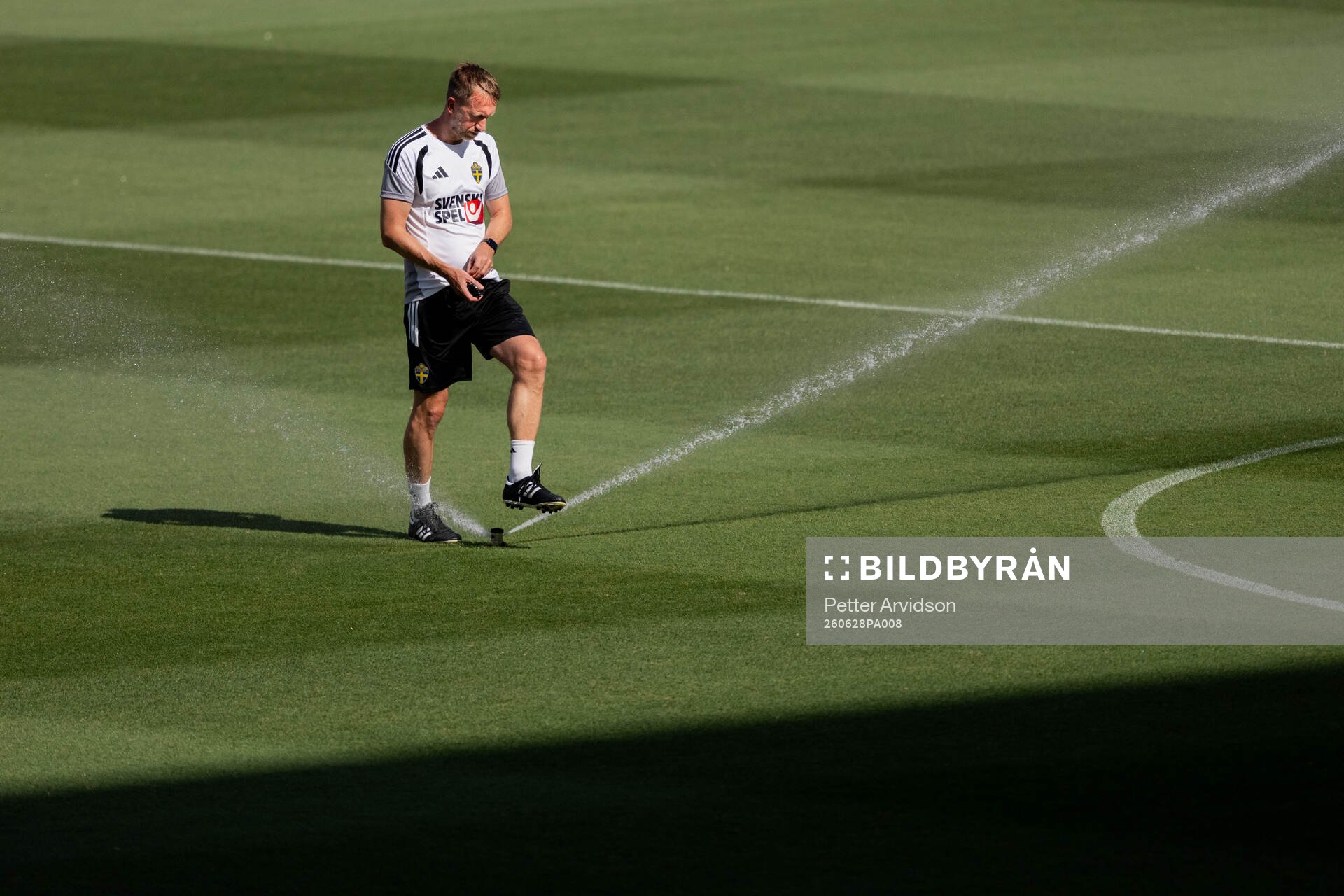 Head coach Graham Potter of the Swedish national football