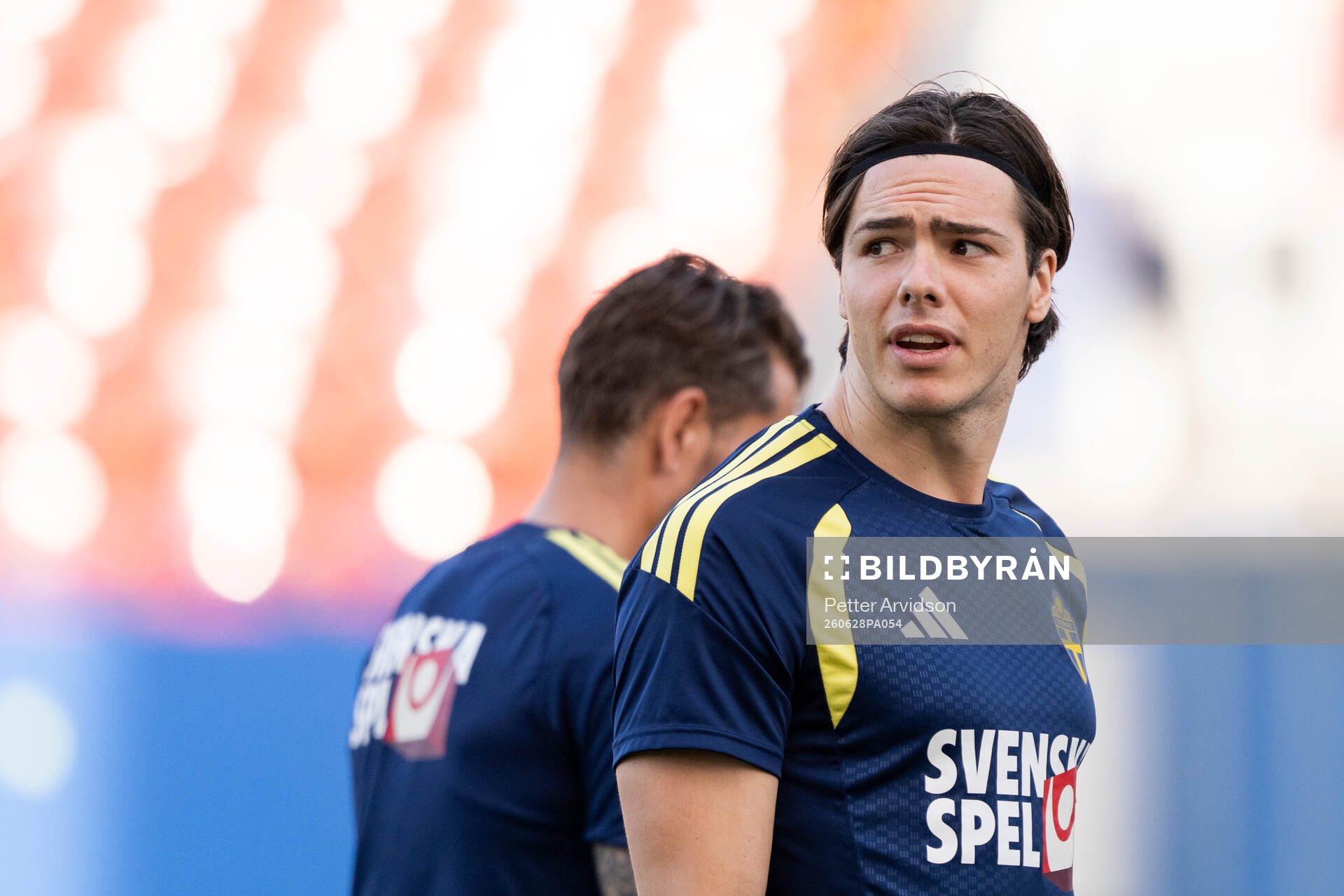 Goalkeeper Jacob Widell Zetterström of the Swedish