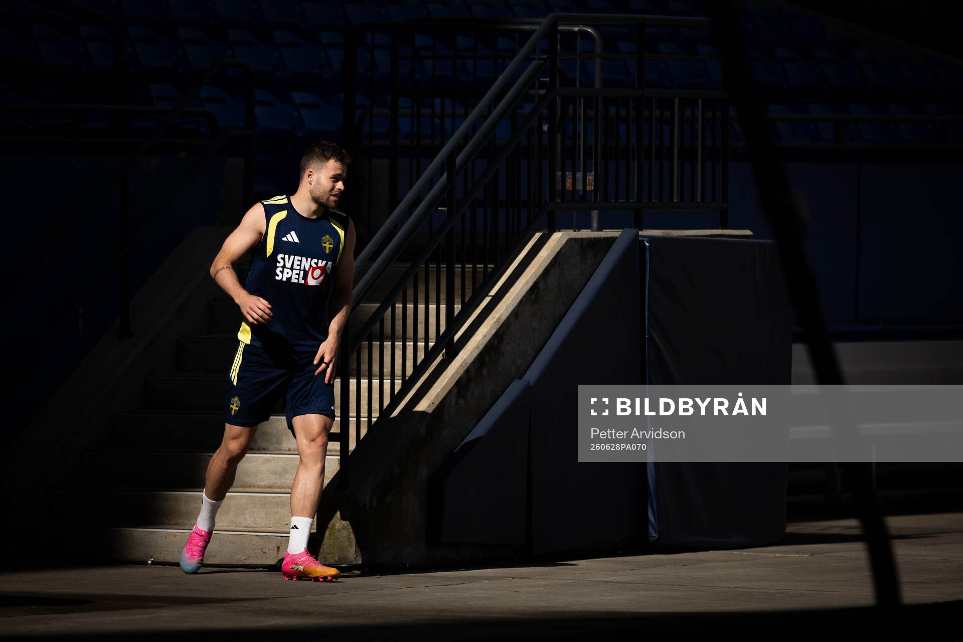 Gabriel Gudmundsson of the Swedish national football team