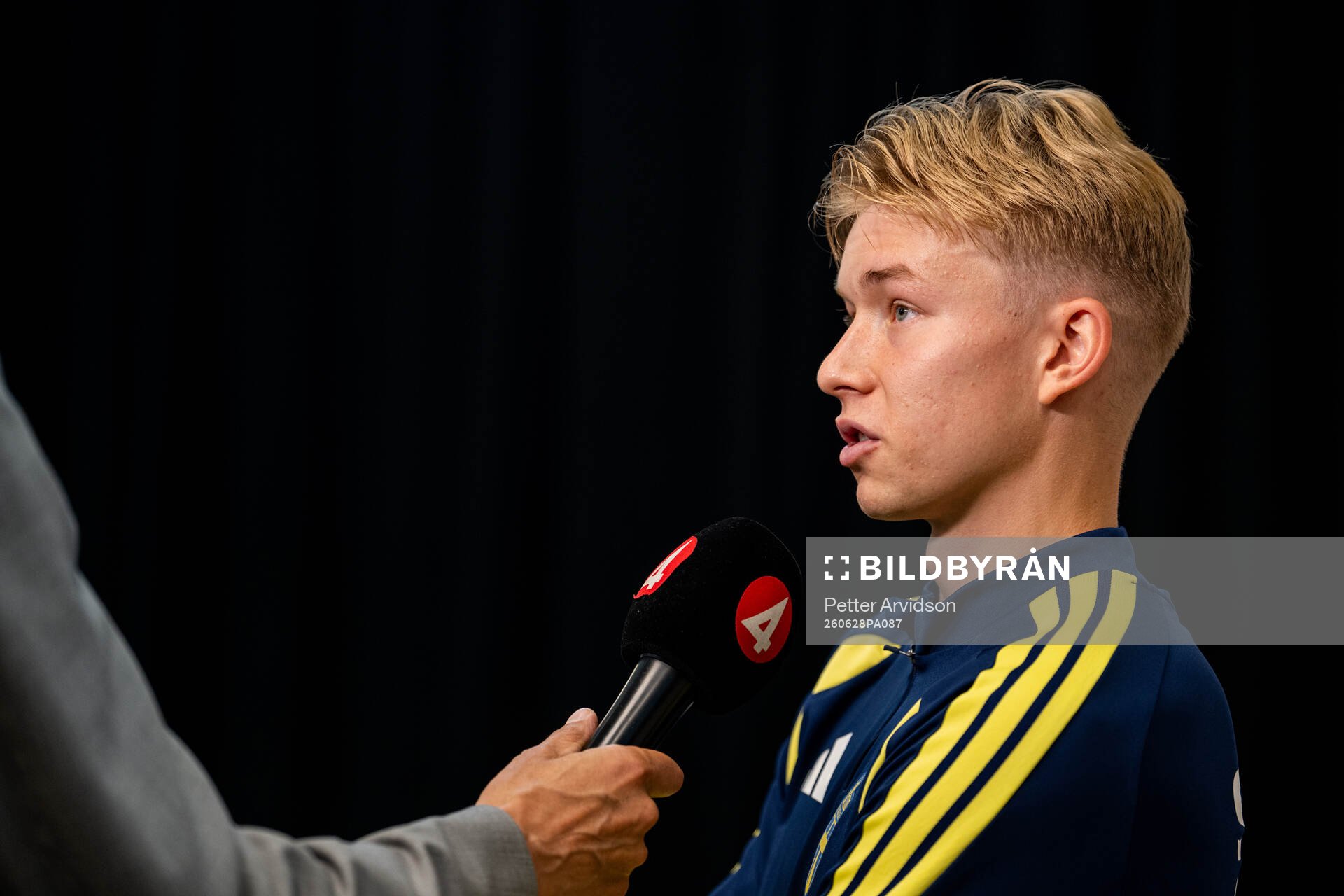 Daniel Svensson of the Swedish men's national football team