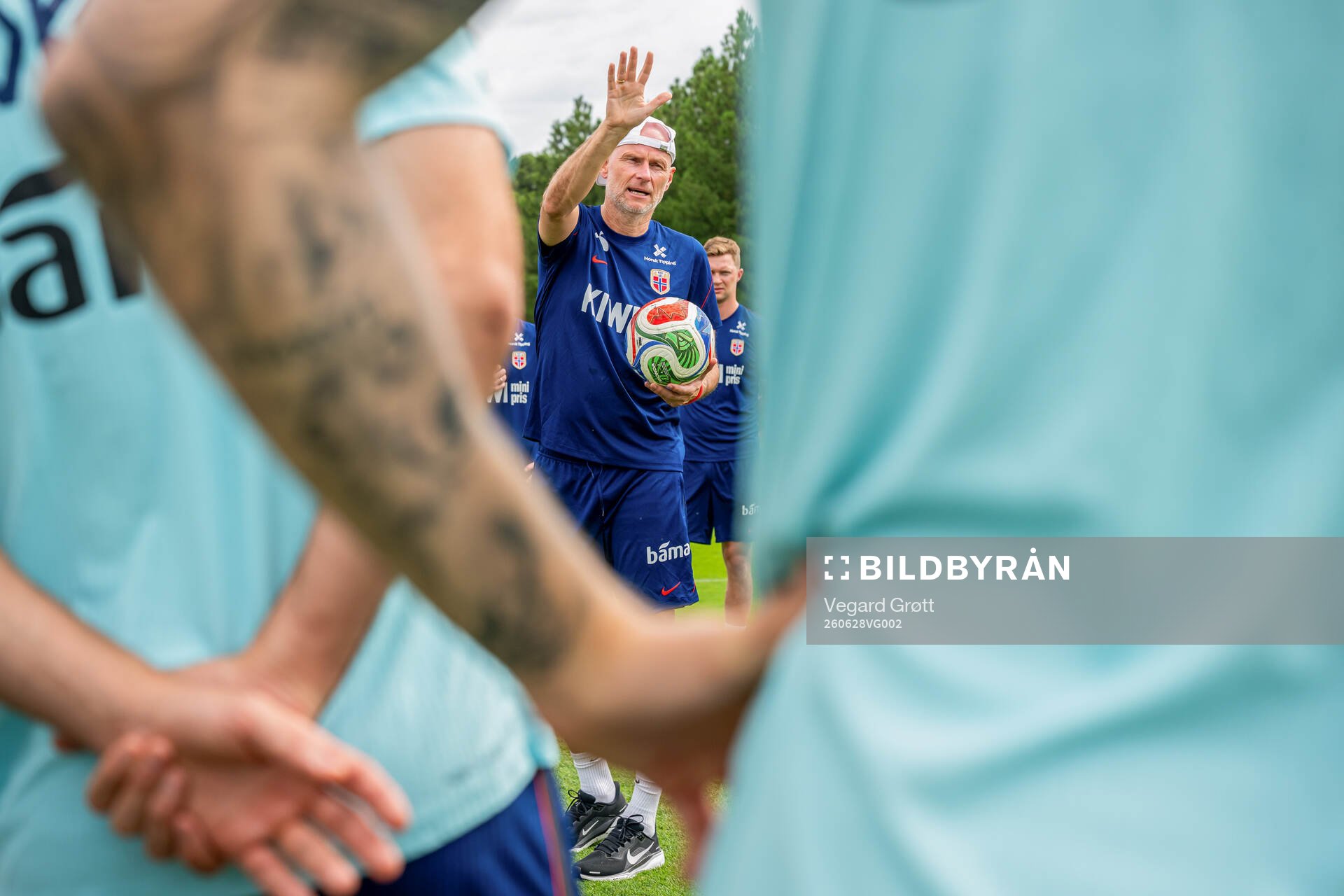 Ståle Solbakken, head coach of the Norwegian national