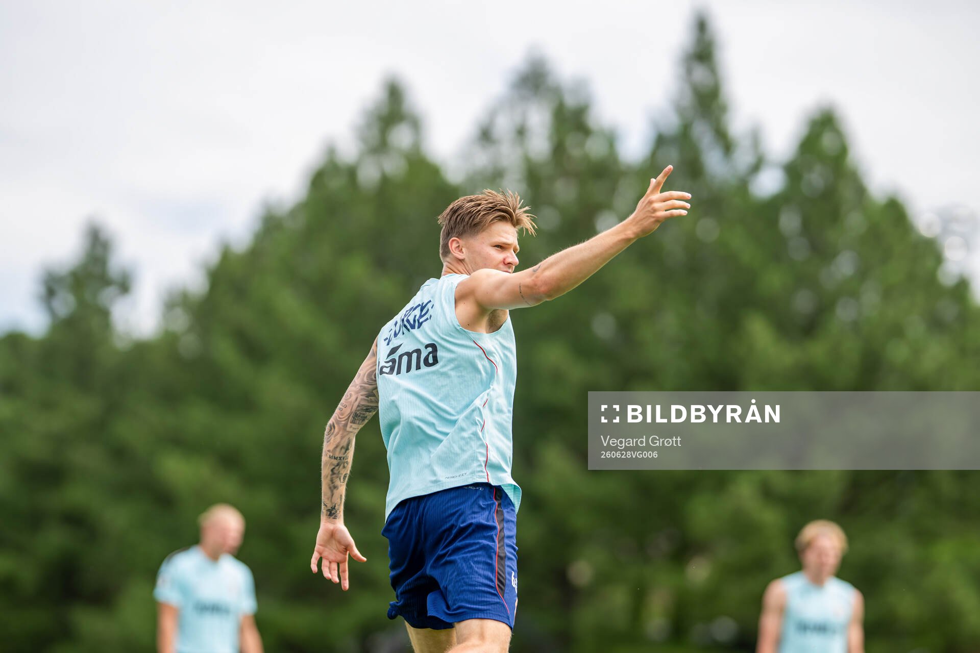 David Møller Wolfe of the Norwegian national football team