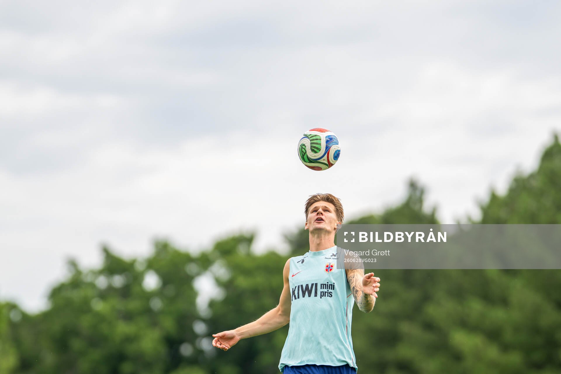 David Møller Wolfe of the Norwegian national football team