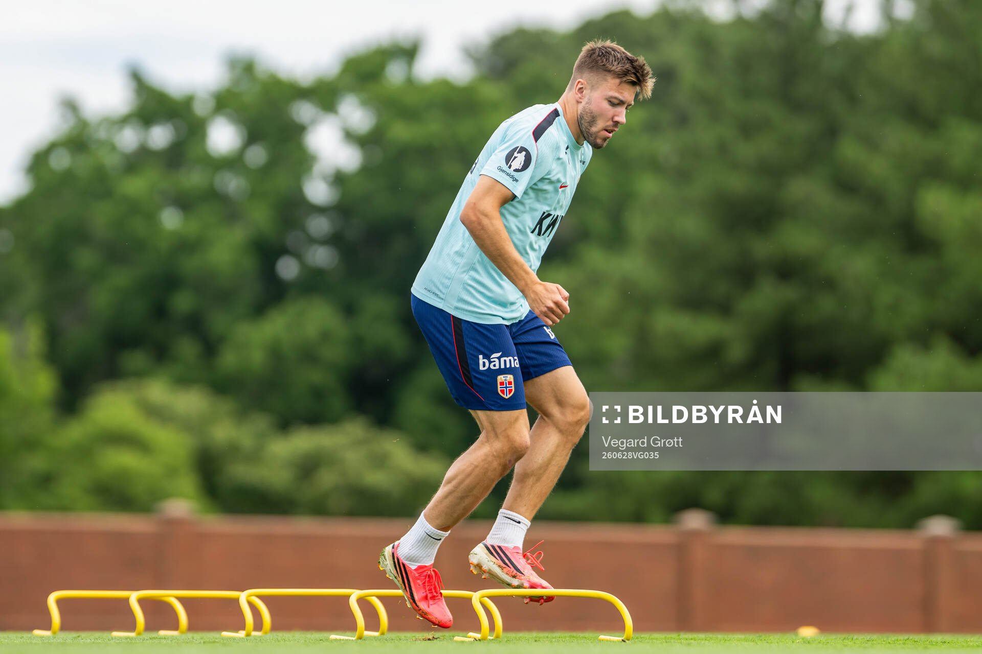Fredrik André Bjørkan of the Norwegian national football