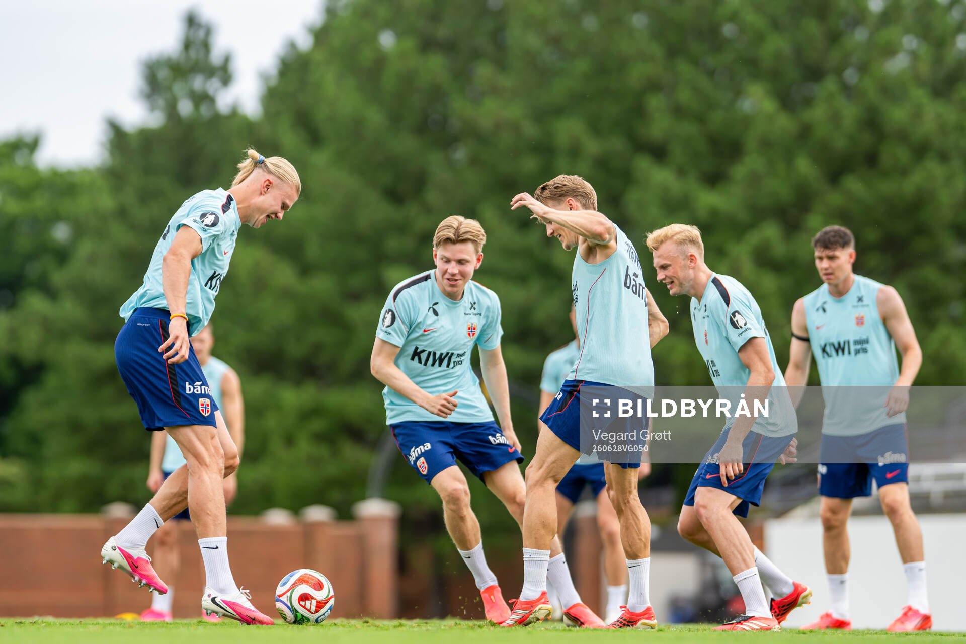Erling Braut Haaland, Jens Petter Hauge, Martin Ødegaard
