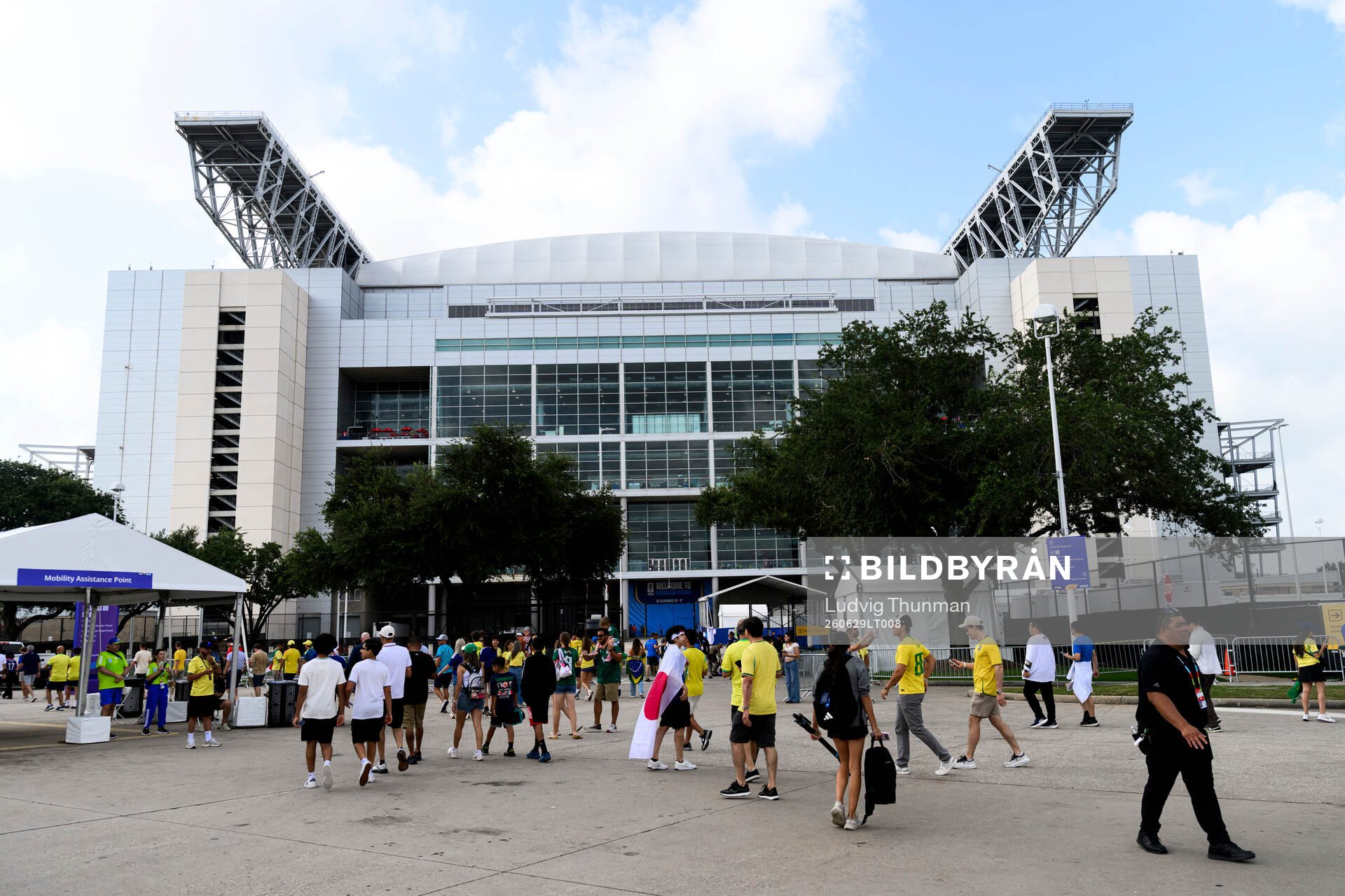 General view of Houston stadium