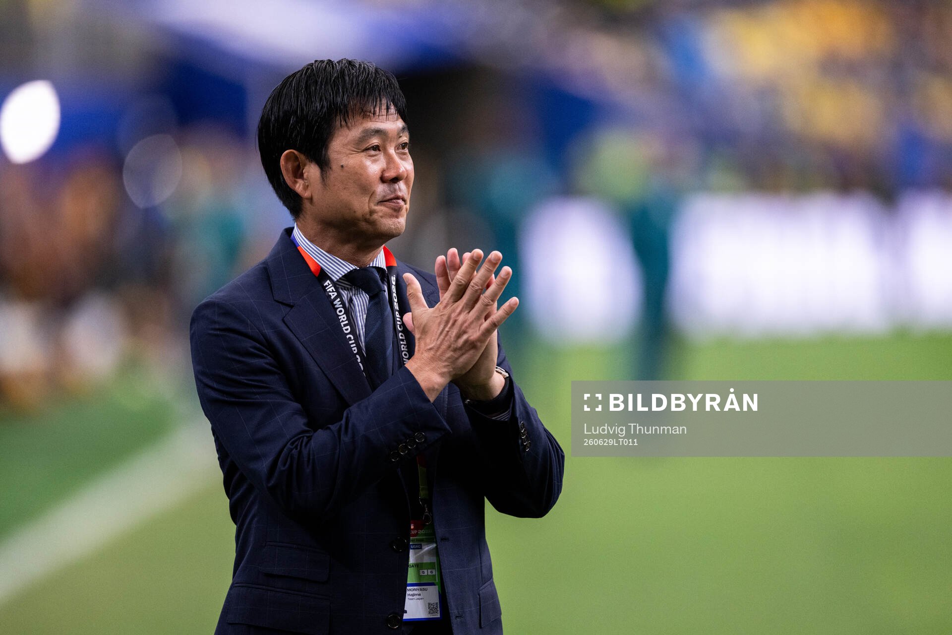 Head coach Hajime Moriyasu