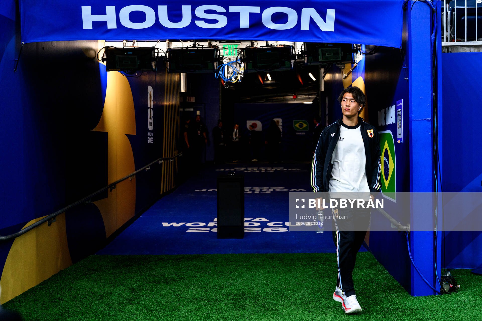 Koki Ogawa of Japan arrives