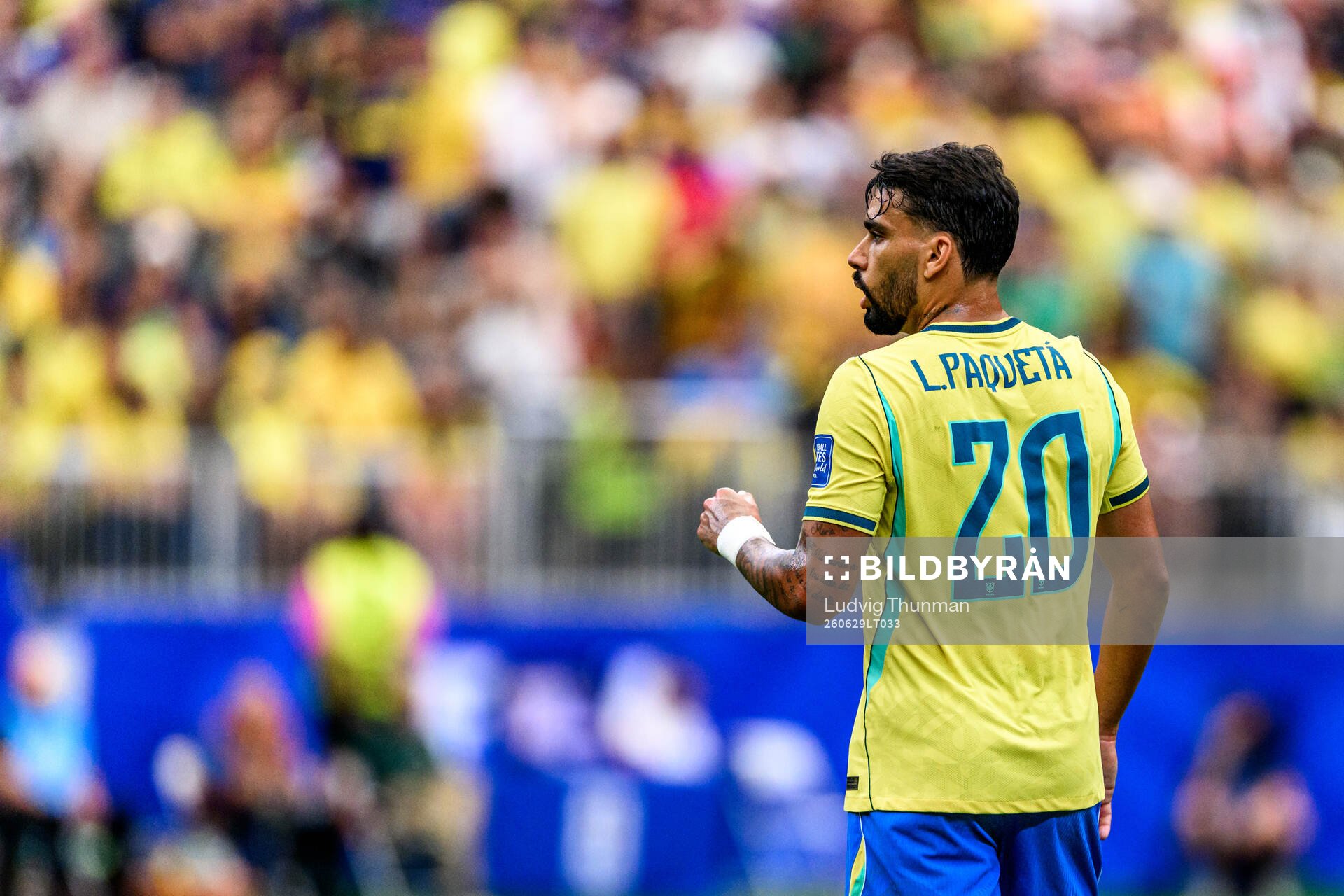 Lucas Paqueta of Brazil