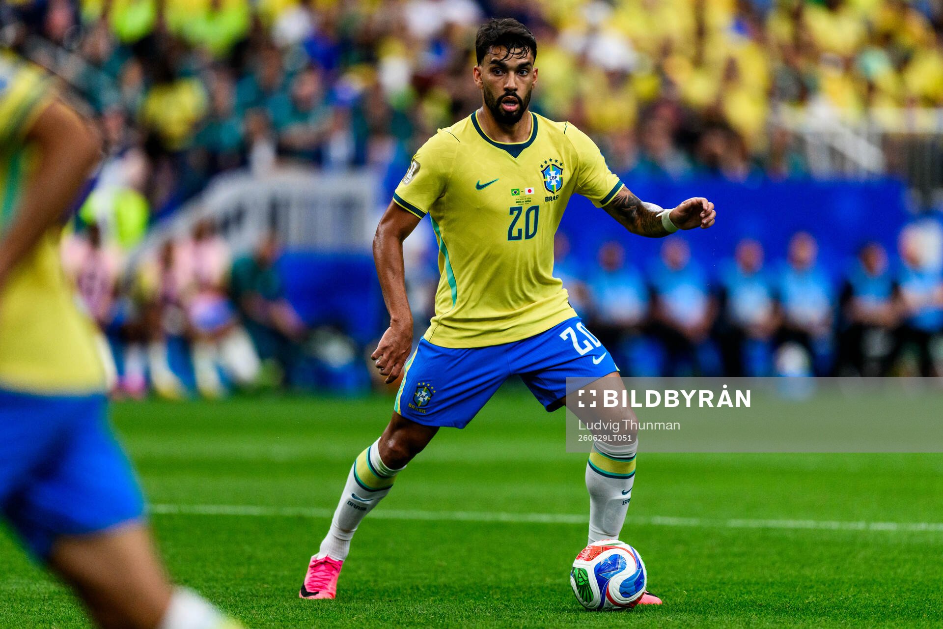 Lucas Paqueta of Brazil
