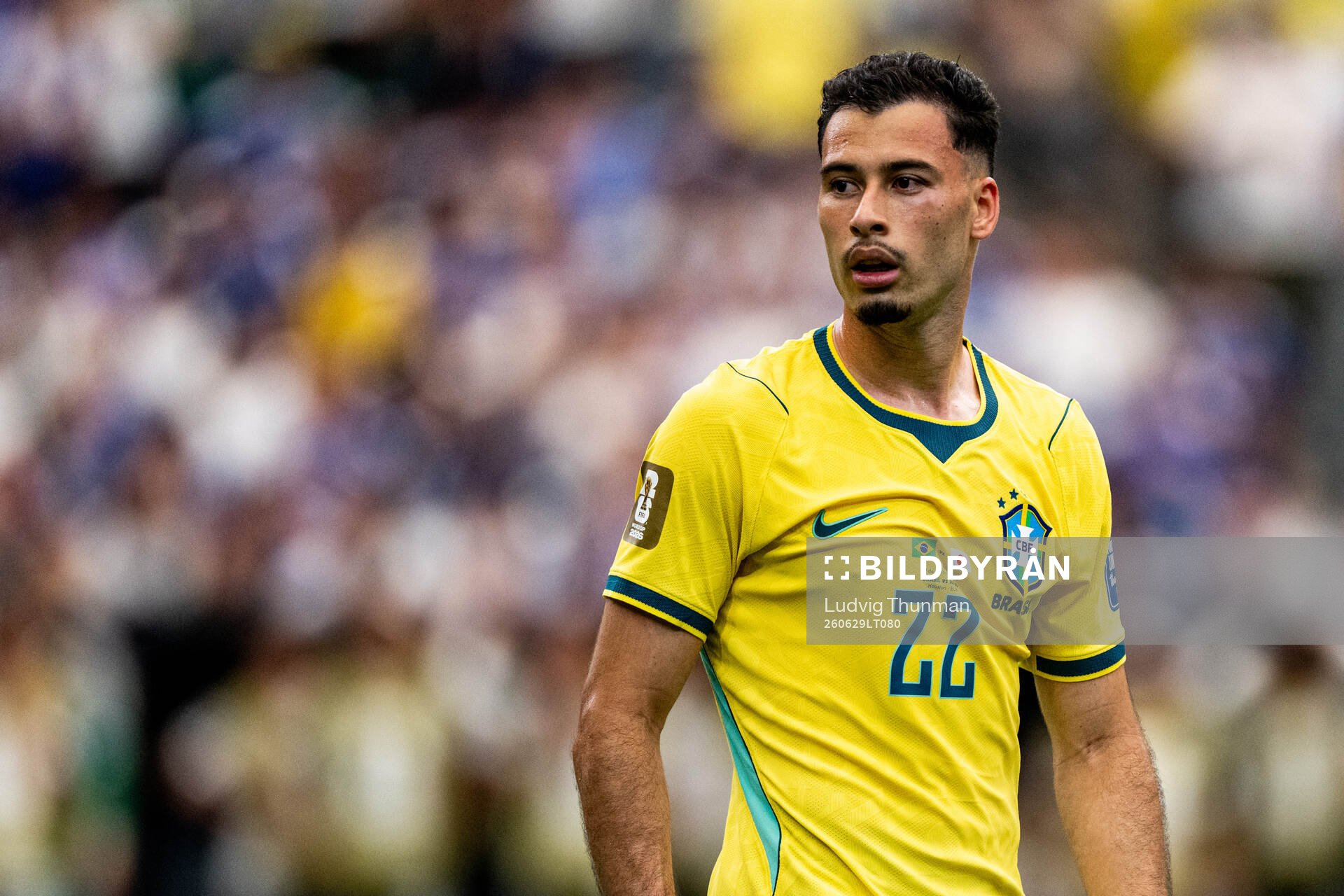 Gabriel Martinelli of Brazil