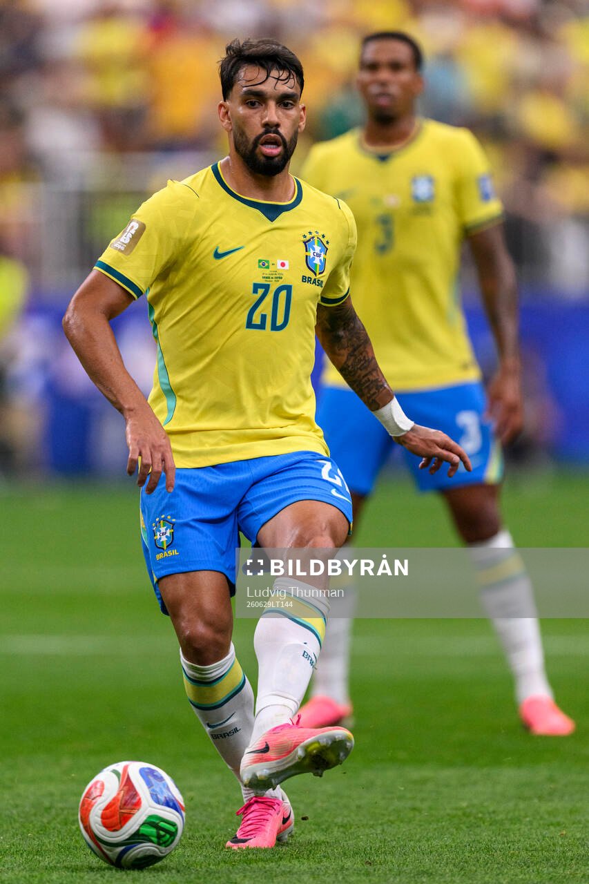 Lucas Paqueta of Brazil