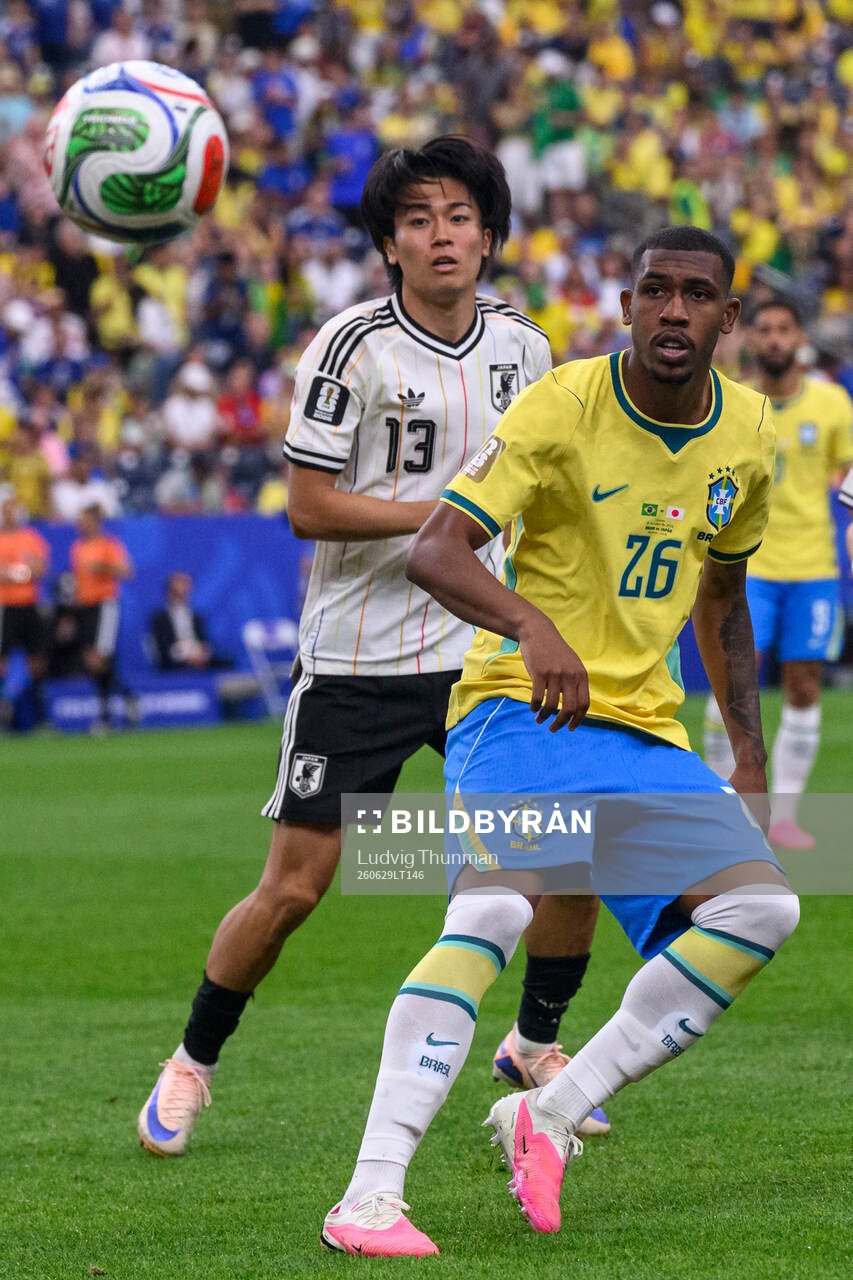 Keito Nakamura of Japan and Rayan of Brazil