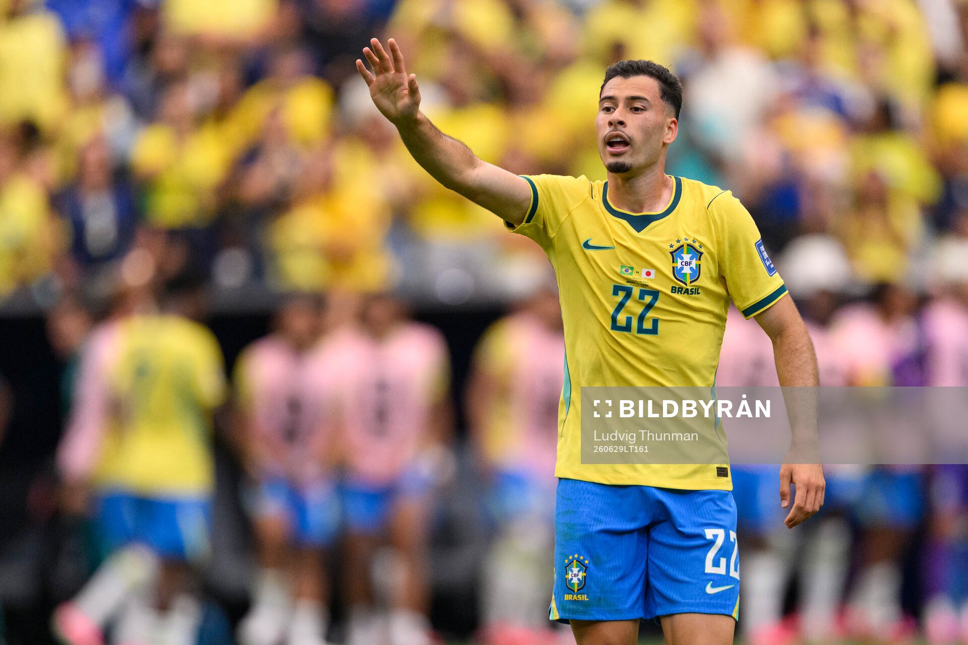 Gabriel Martinelli of Brazil