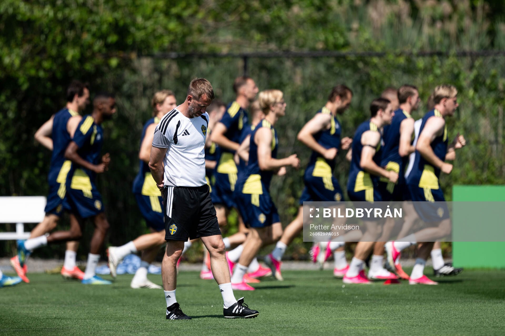Head coach Graham Potter of the Swedish national football