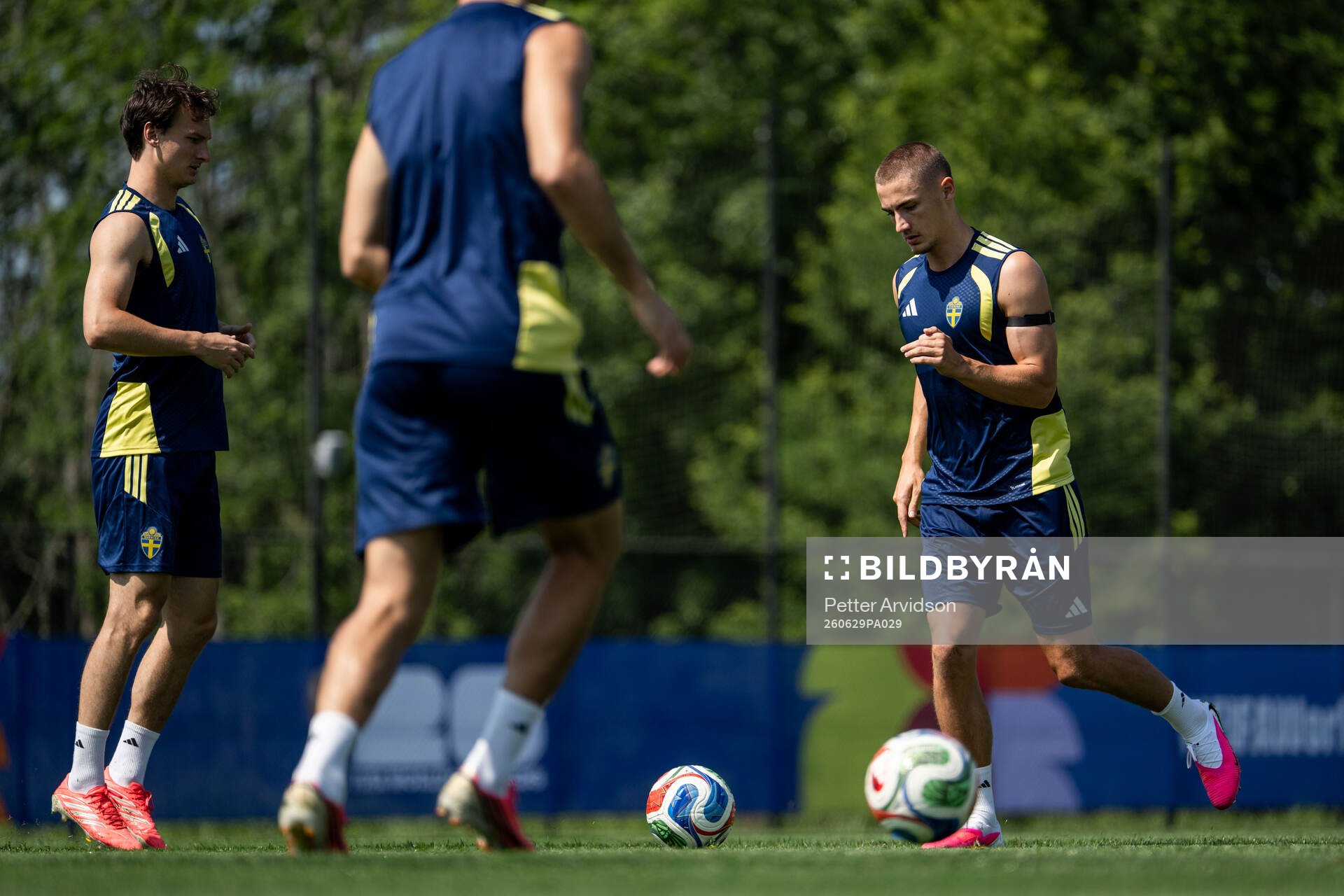Hjalmar Ekdal and Gustaf Lagerbielke of the Swedish