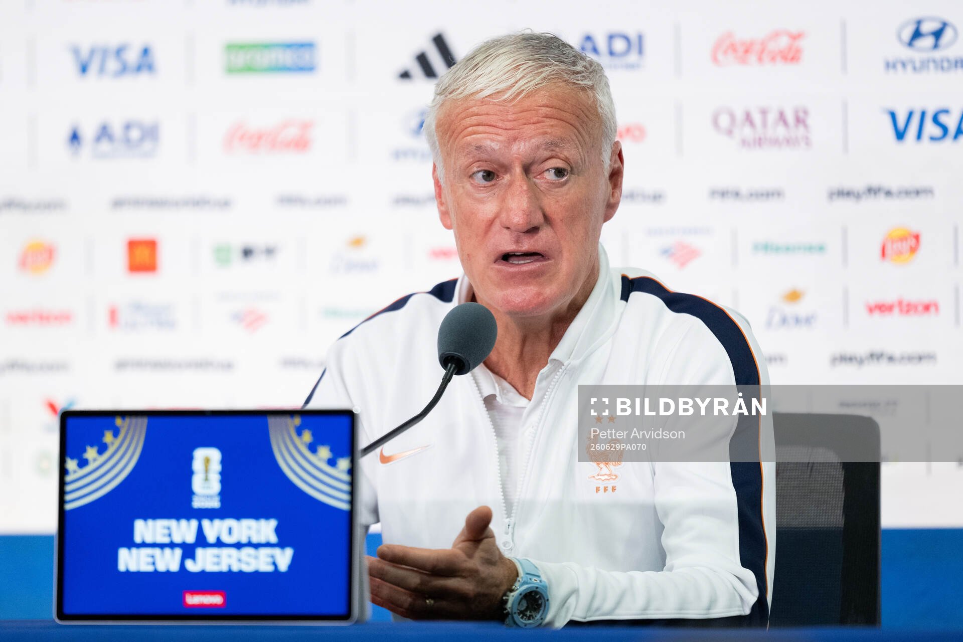 Head coach Didier Deschamps of the French national football