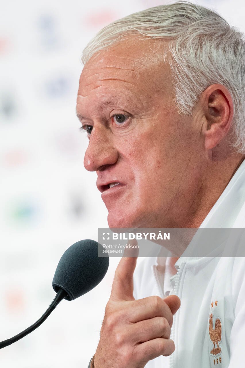 Head coach Didier Deschamps of the French national football