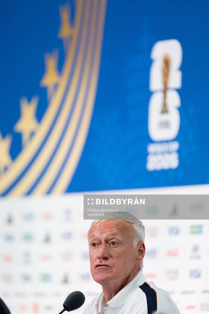 Head coach Didier Deschamps of the French national football