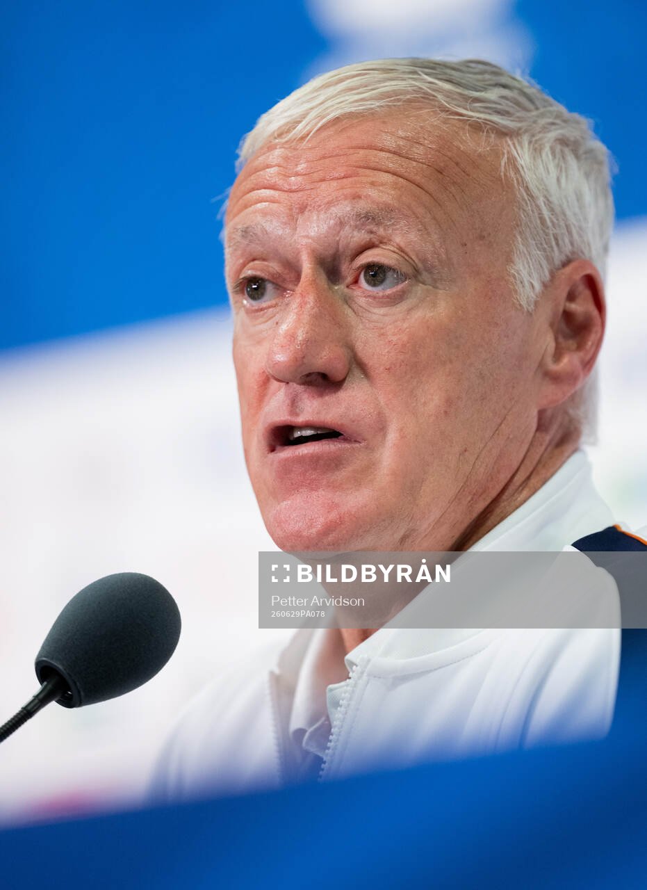 Head coach Didier Deschamps of the French national football