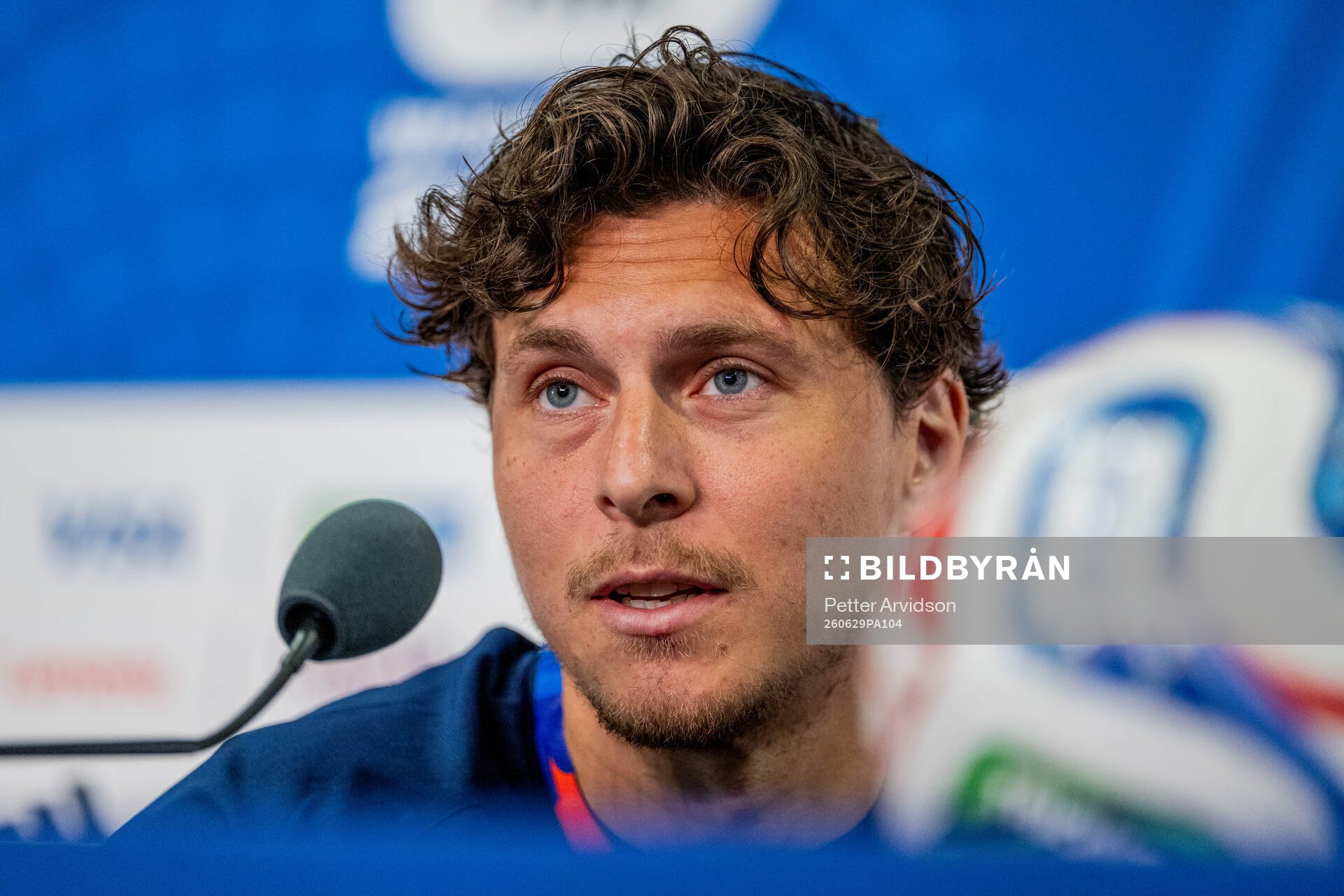 Victor Nilsson Lindelöf of the Swedish national football