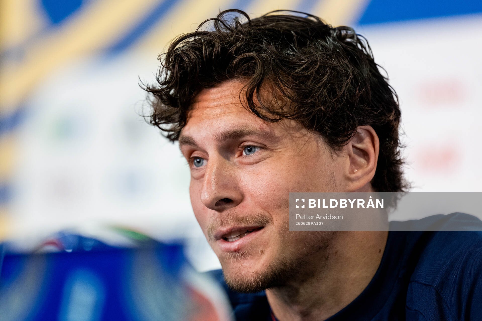 Victor Nilsson Lindelöf of the Swedish national football