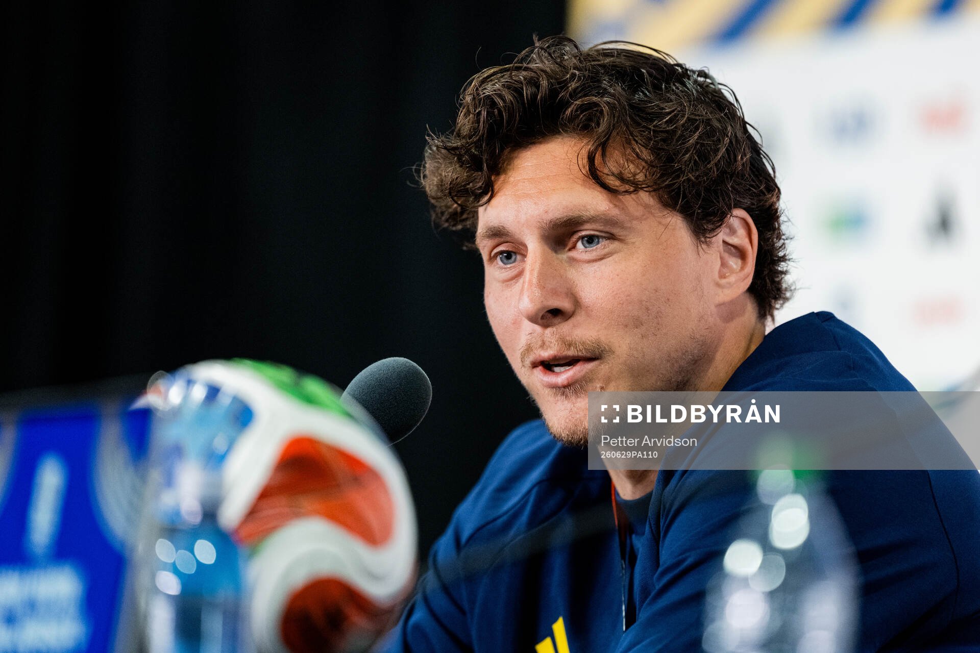 Victor Nilsson Lindelöf of the Swedish national football