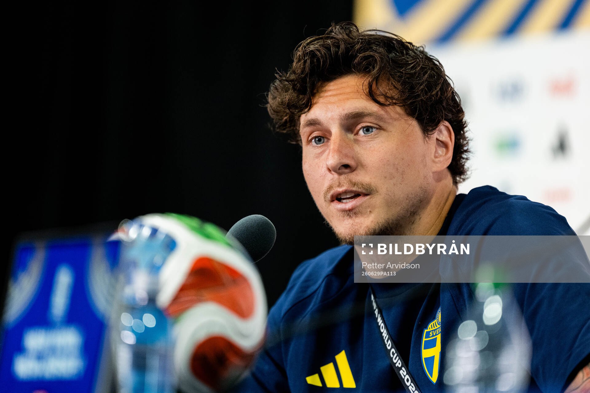 Victor Nilsson Lindelöf of the Swedish national football