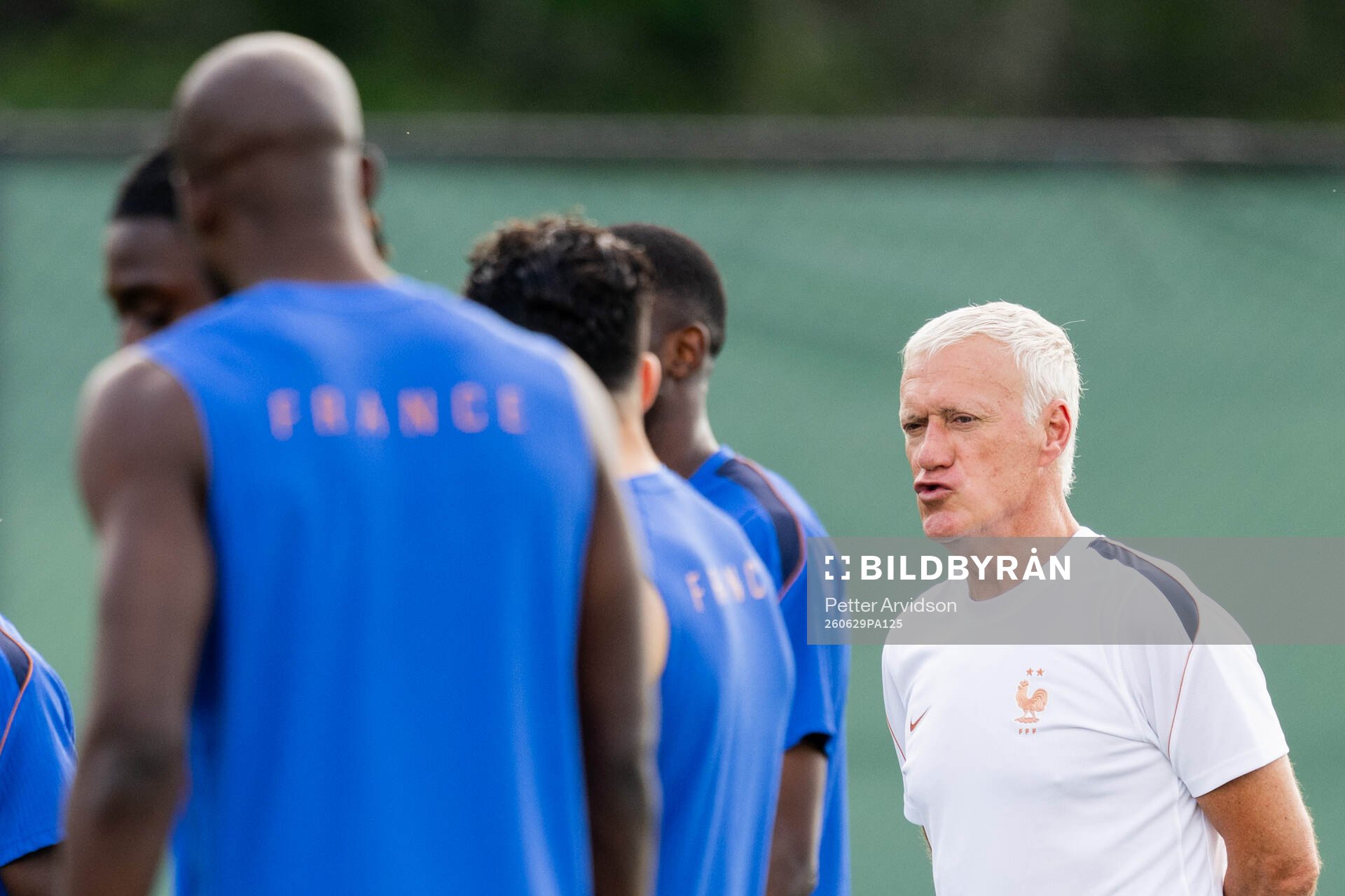 Head coach Didier Deschamps of the French national football