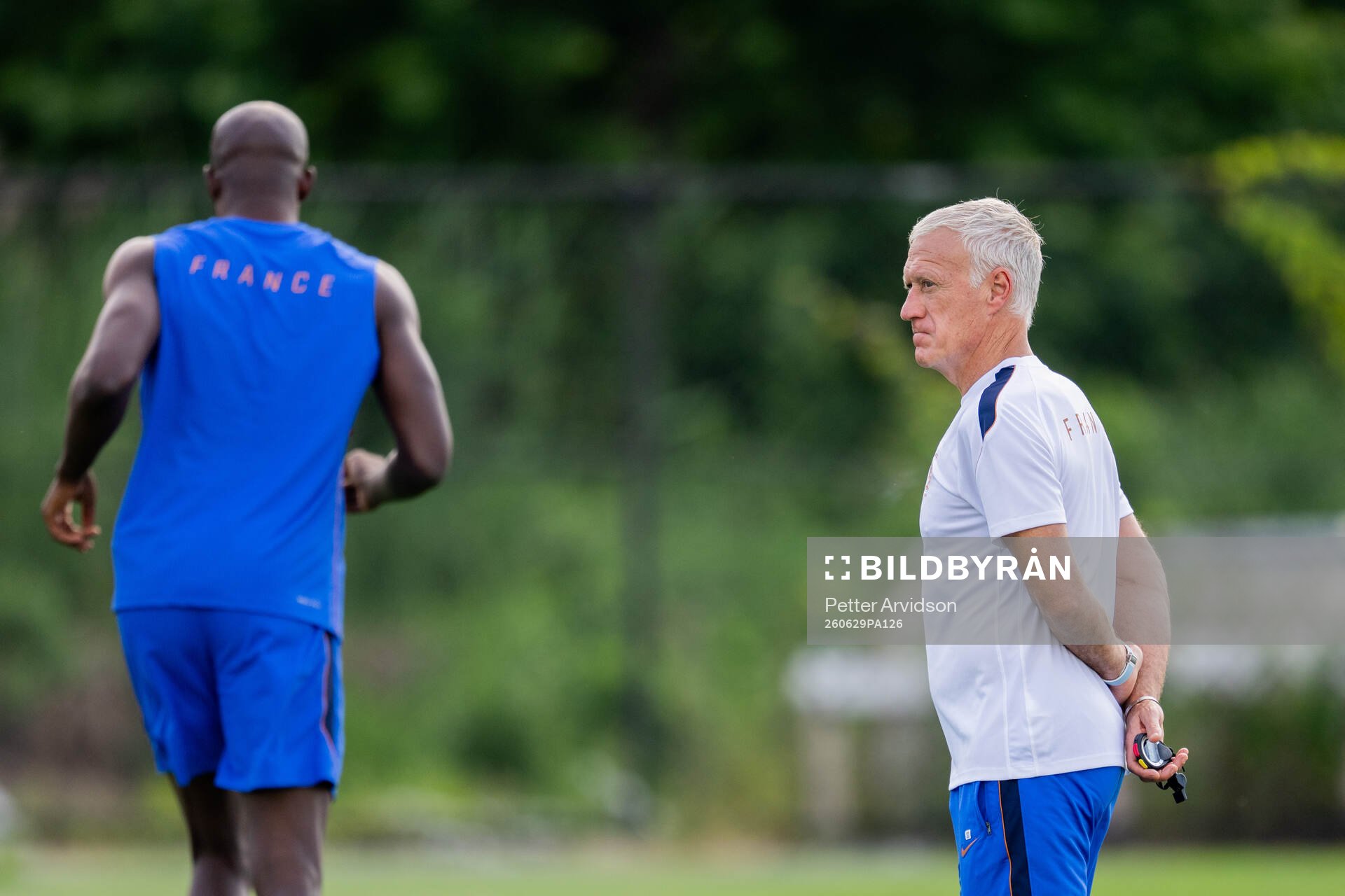 Head coach Didier Deschamps of the French national football