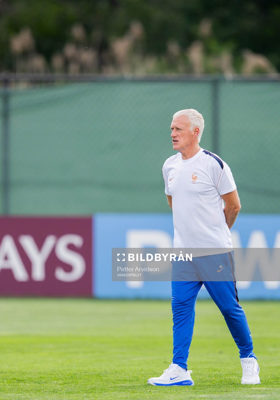 Head coach Didier Deschamps of the French national football