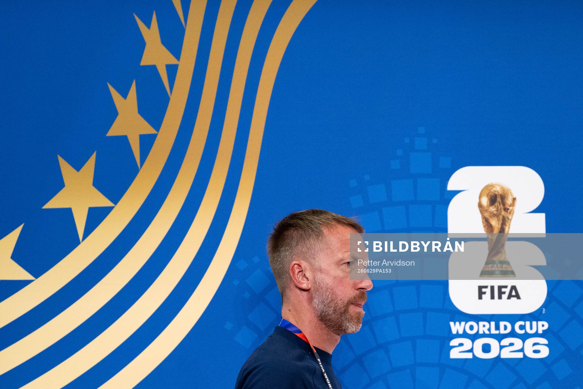 Head coach Graham Potter of the Swedish national football