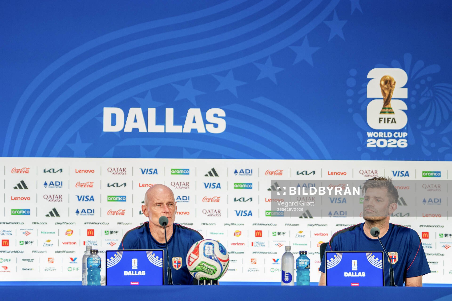 Head coach Ståle Solbakken of the Norwegian national